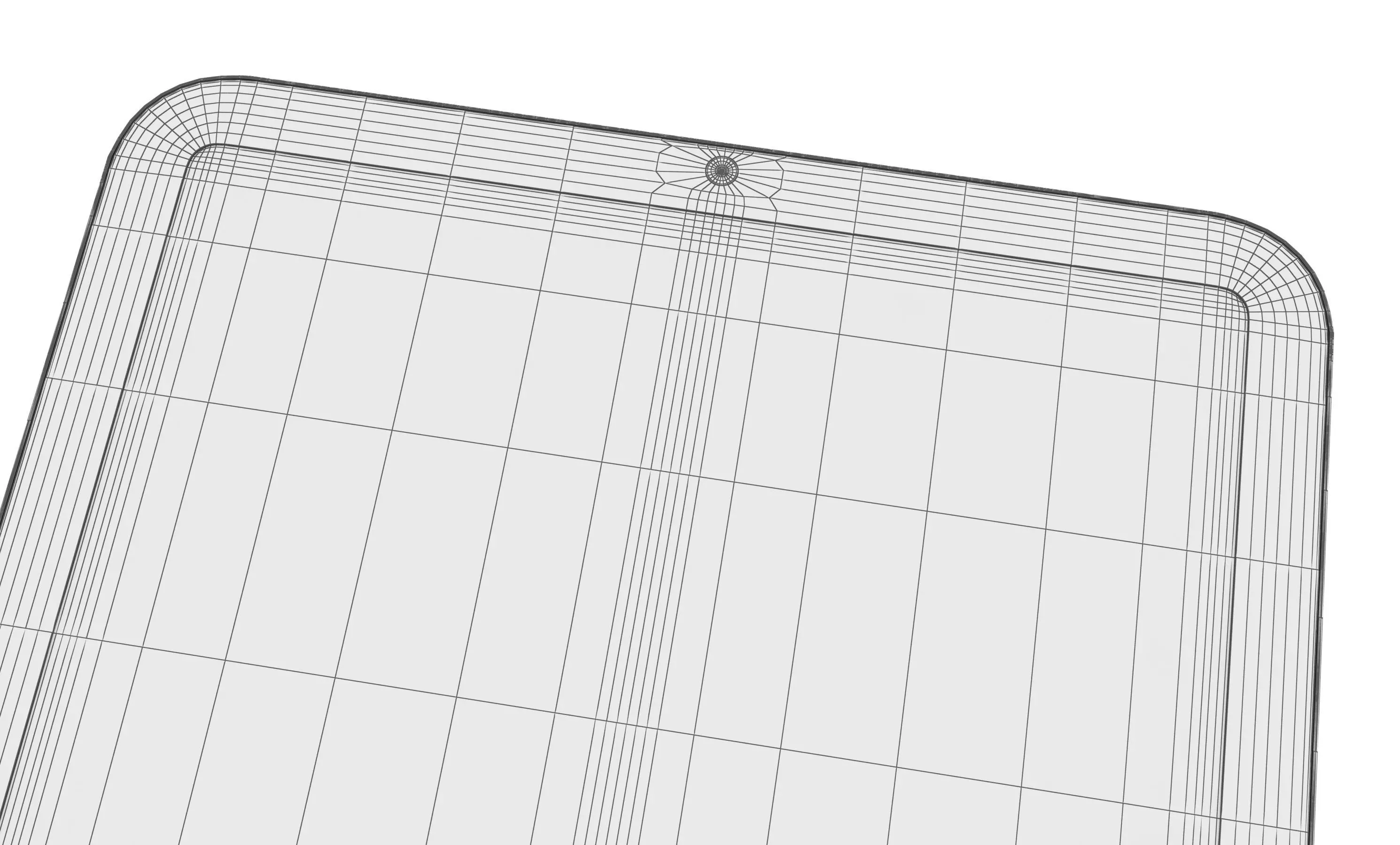 Apple iPad Mini 2024 Purple High Poly 3D model_18