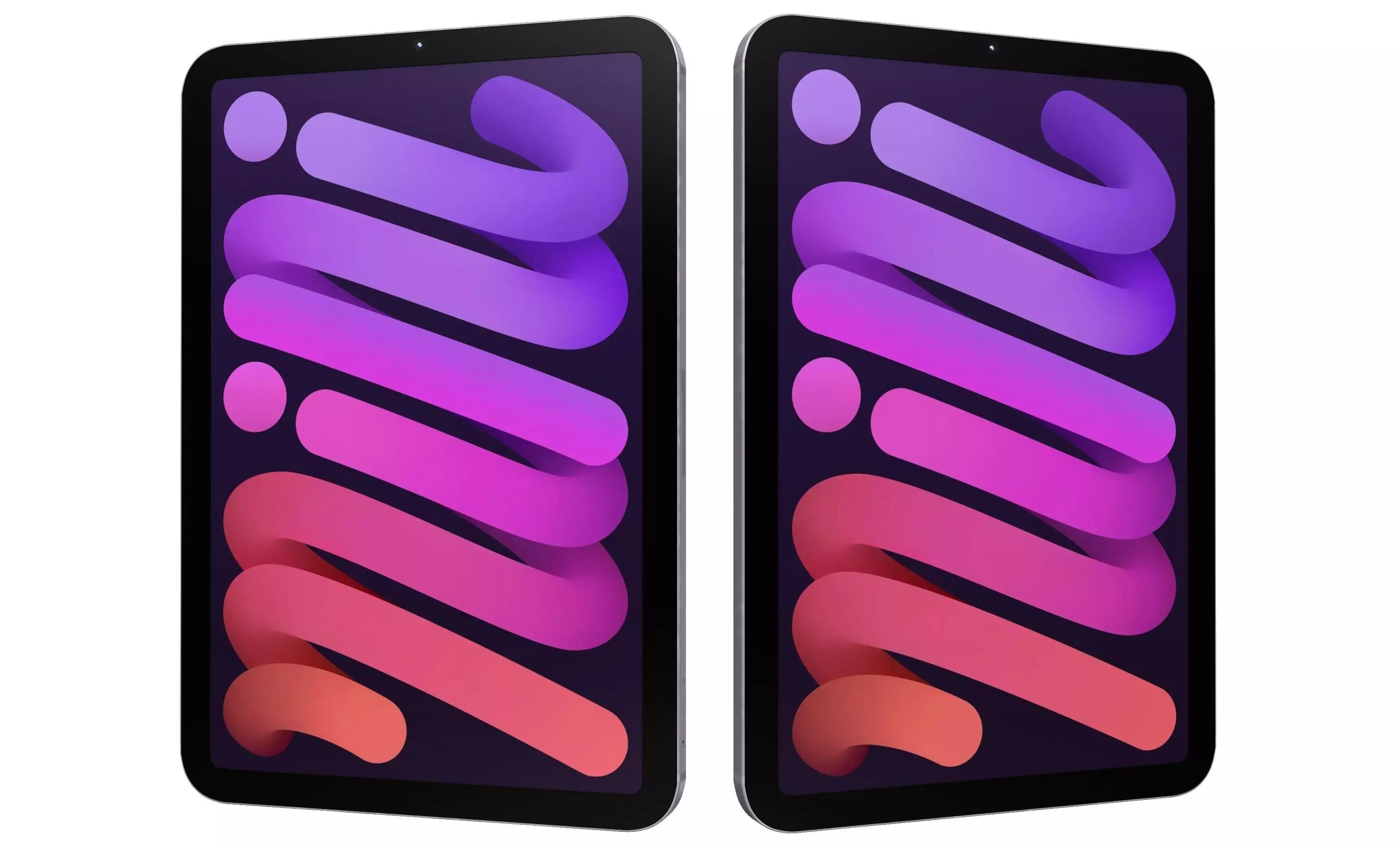 Apple iPad Mini 2024 Purple High Poly 3D model_28