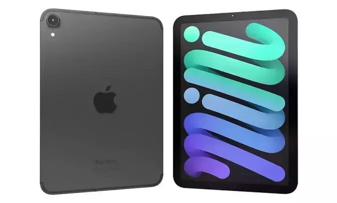 Apple iPad Mini 2024 Space Gray High Poly