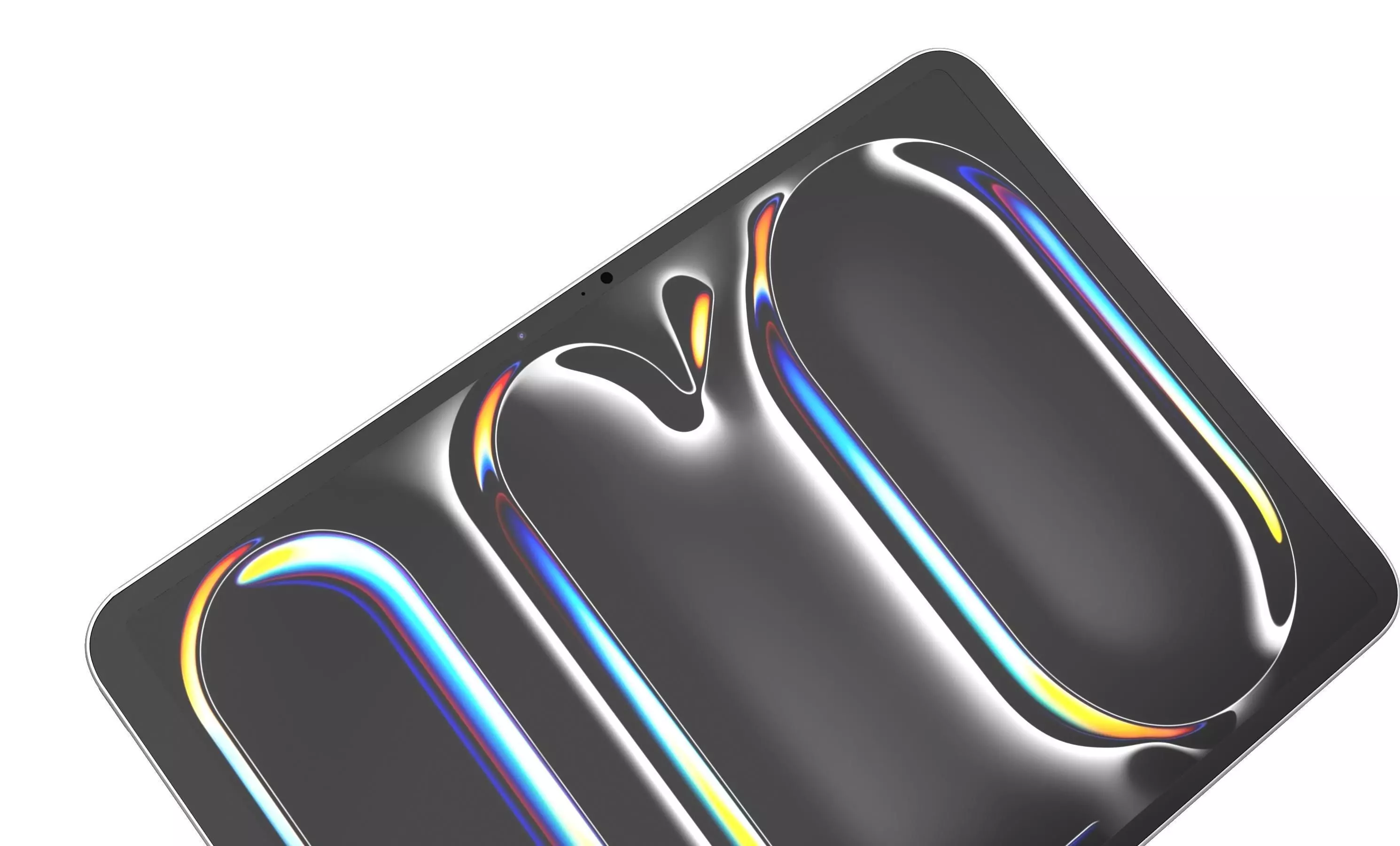 Apple iPad Pro 11 Silver High Poly 3D model_8