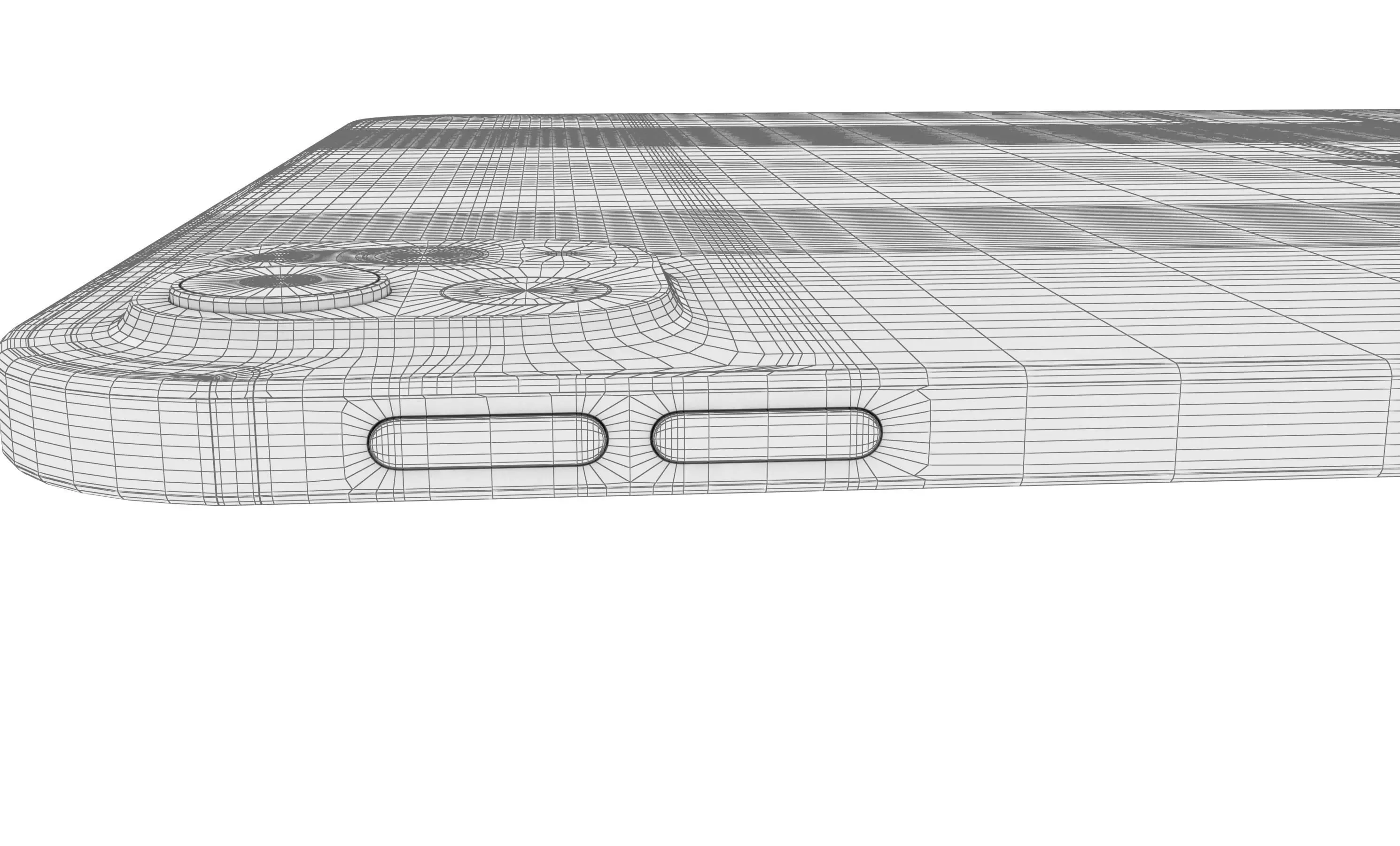 Apple iPad Pro 11 Silver High Poly 3D model_22