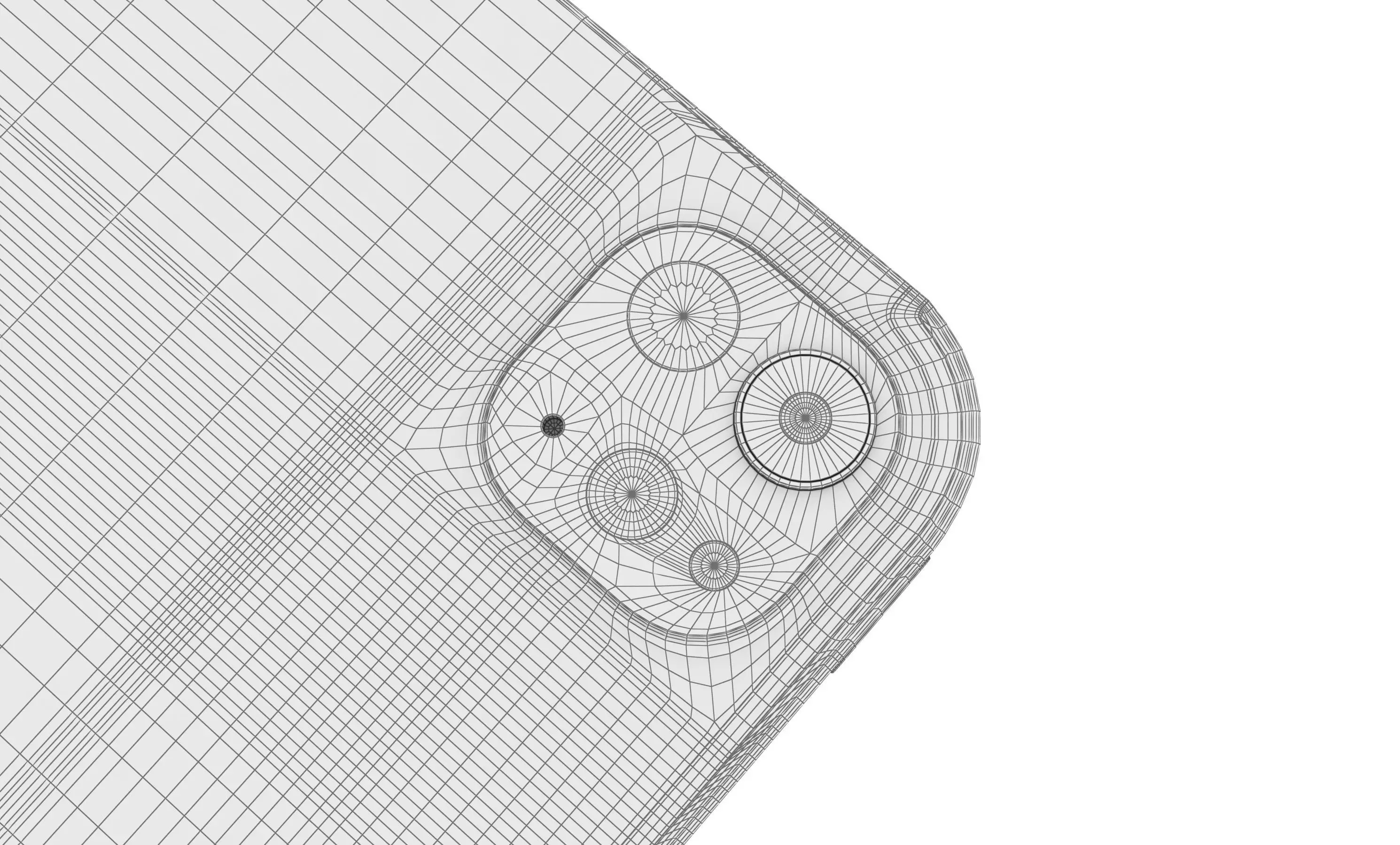 Apple iPad Pro 11 Silver High Poly 3D model_20