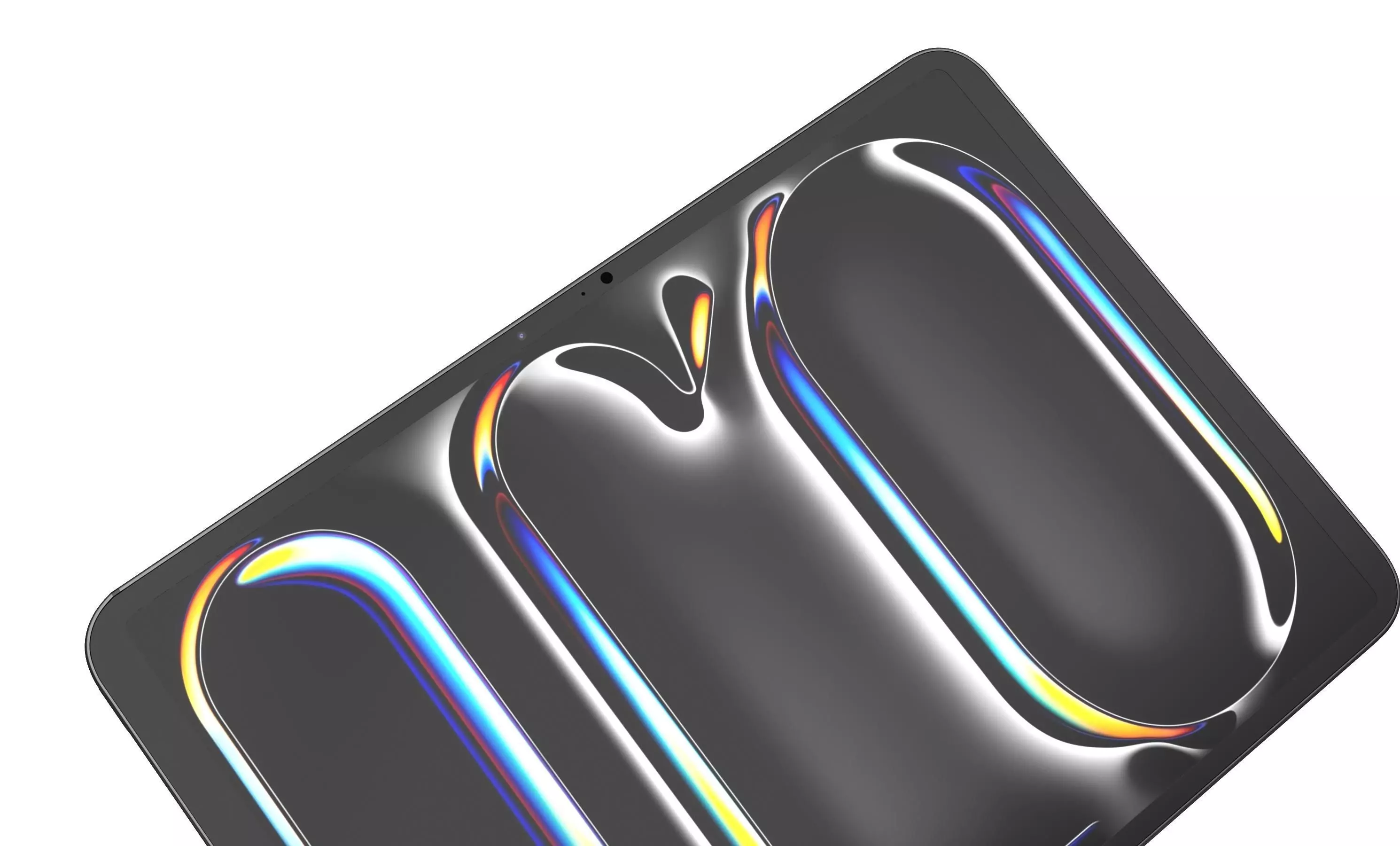 Apple iPad Pro 11 Space Black High Poly 3D model_8