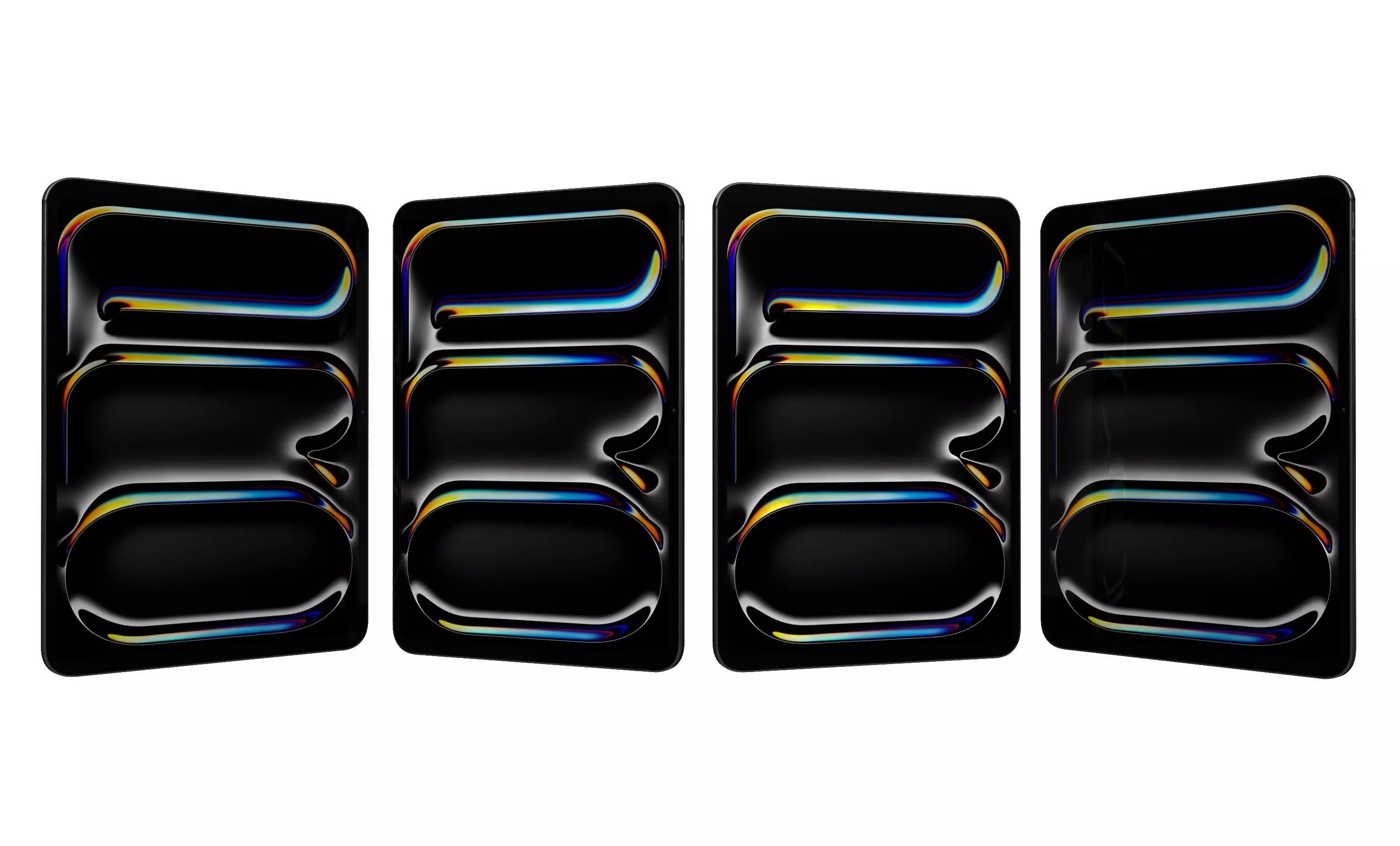 Apple iPad Pro 11 Space Black High Poly 3D model_10