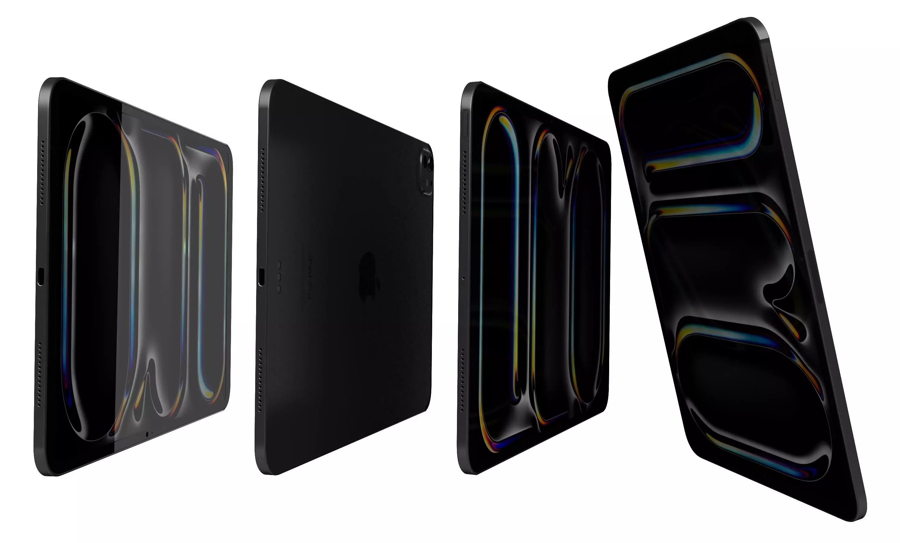 Apple iPad Pro 11 Space Black High Poly 3D model_6