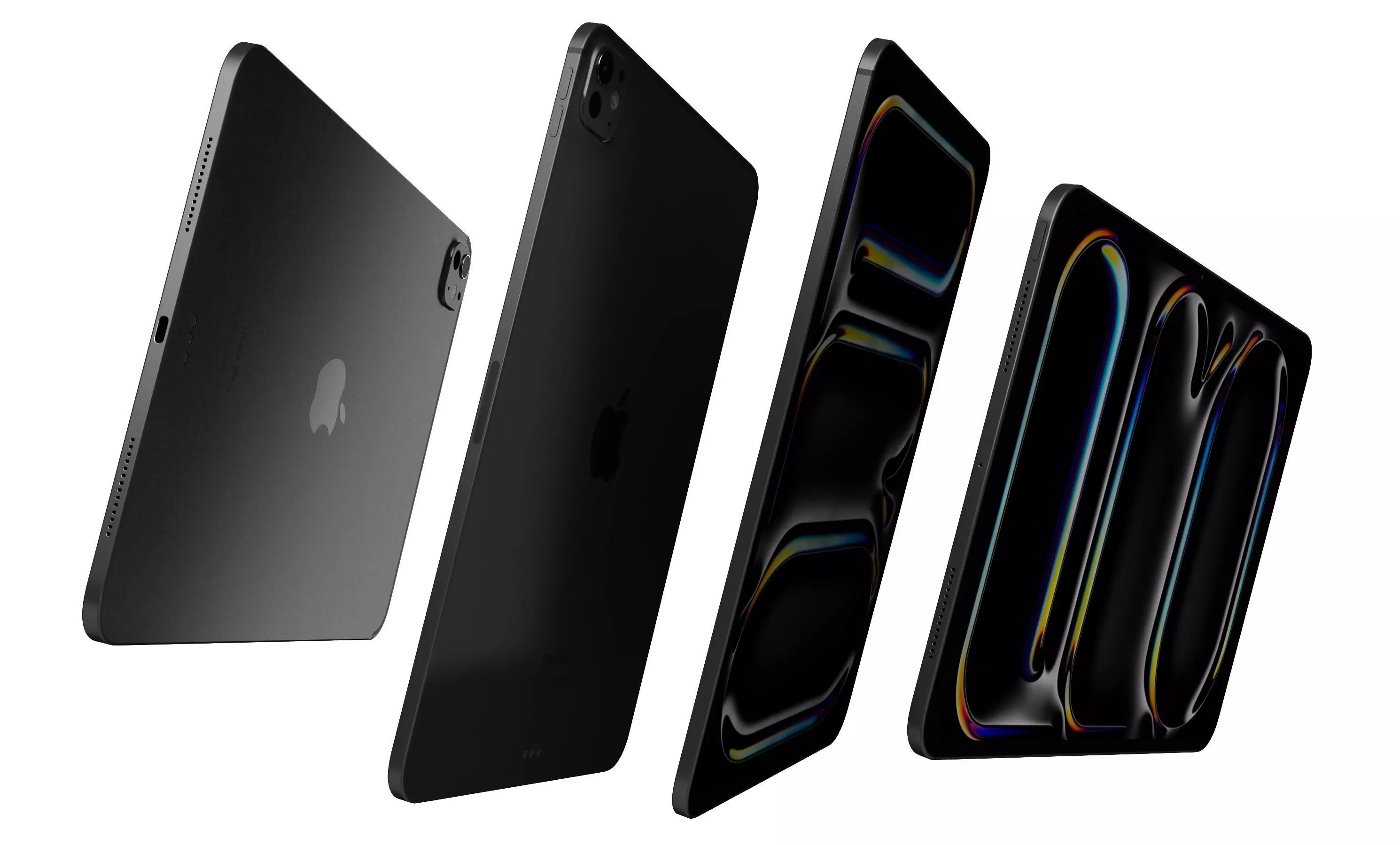 Apple iPad Pro 11 Space Black High Poly 3D model_5