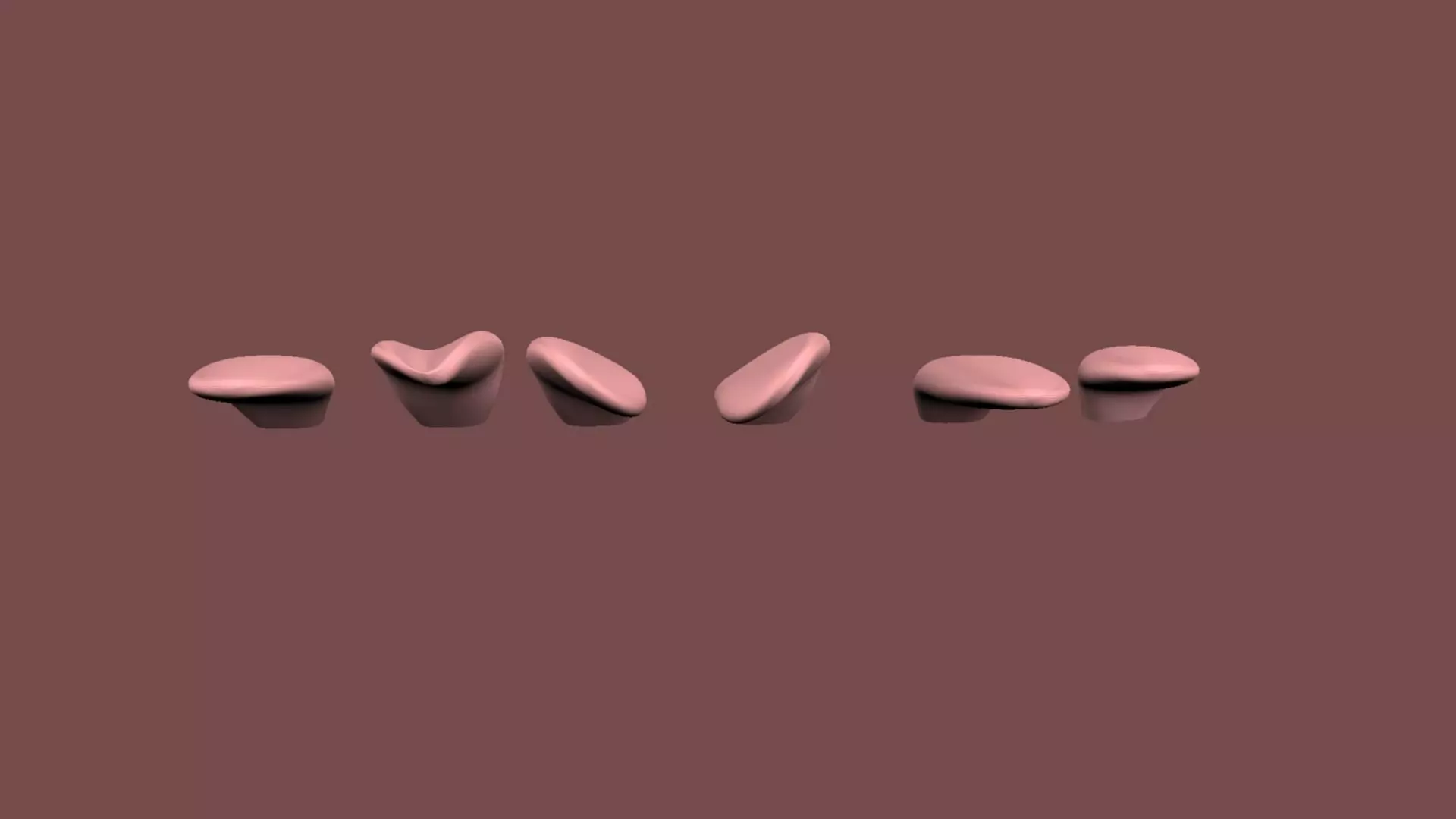 Female Student Rigged and skinned with Blend shapes 3D model_11