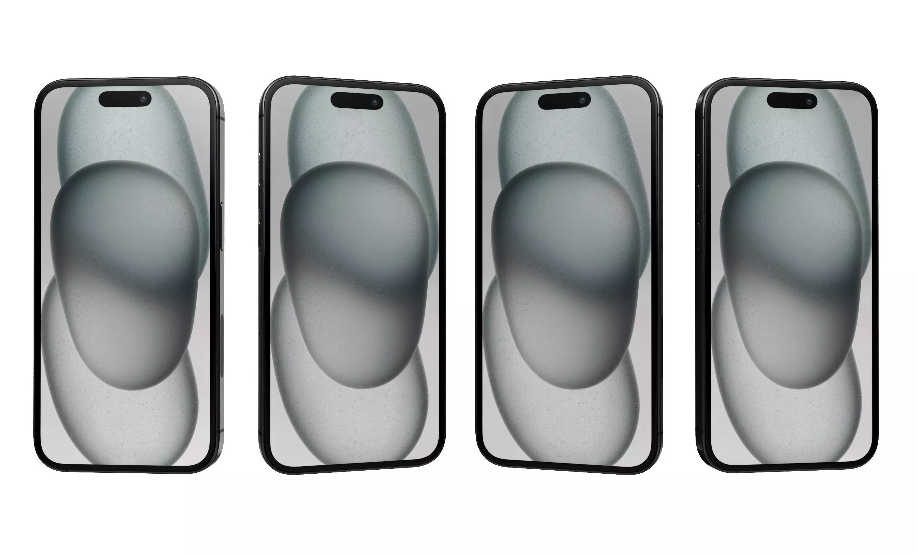 Apple iPhone 15 All Colors High Poly 3D model_10