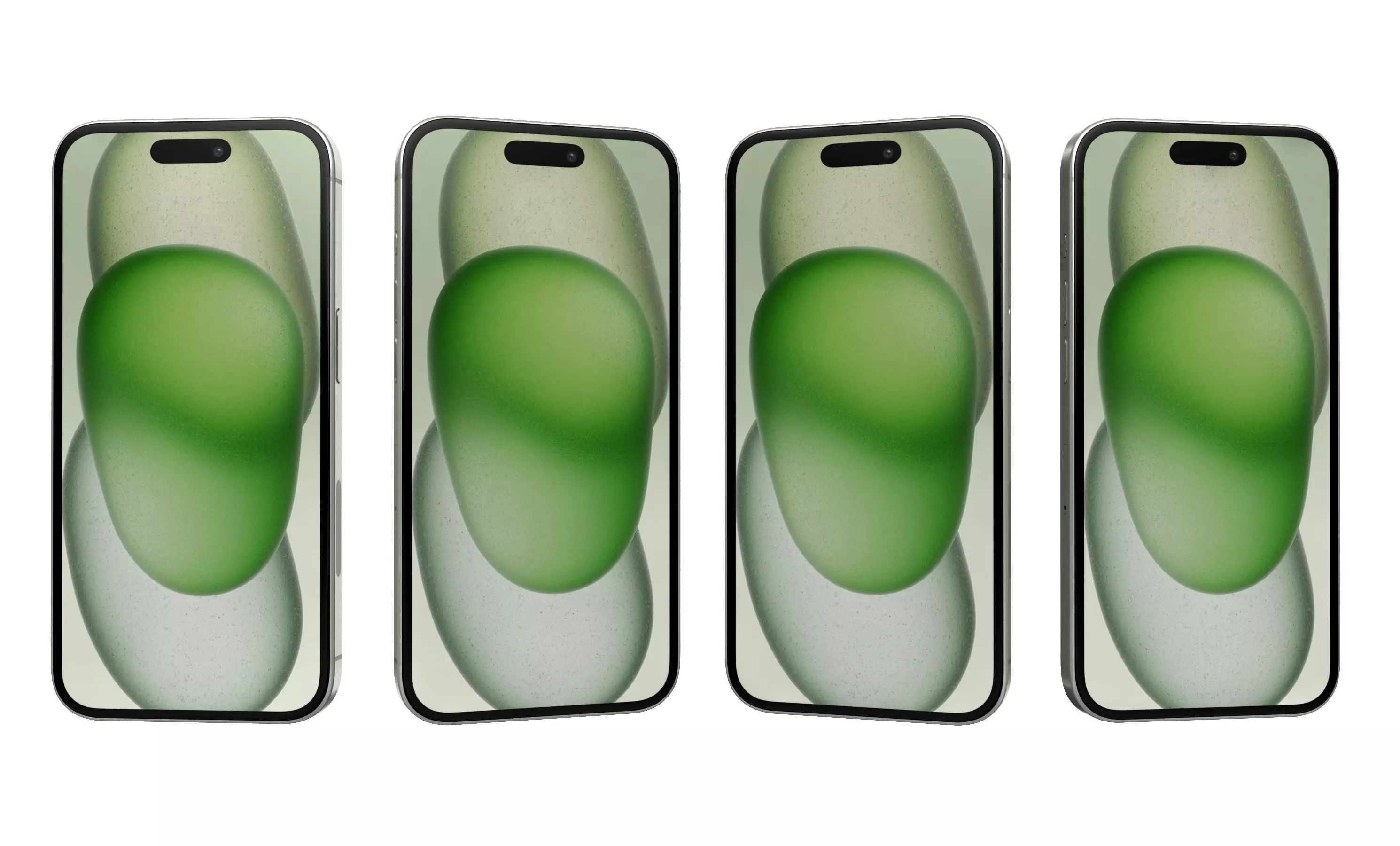 Apple iPhone 15 All Colors High Poly 3D model_21