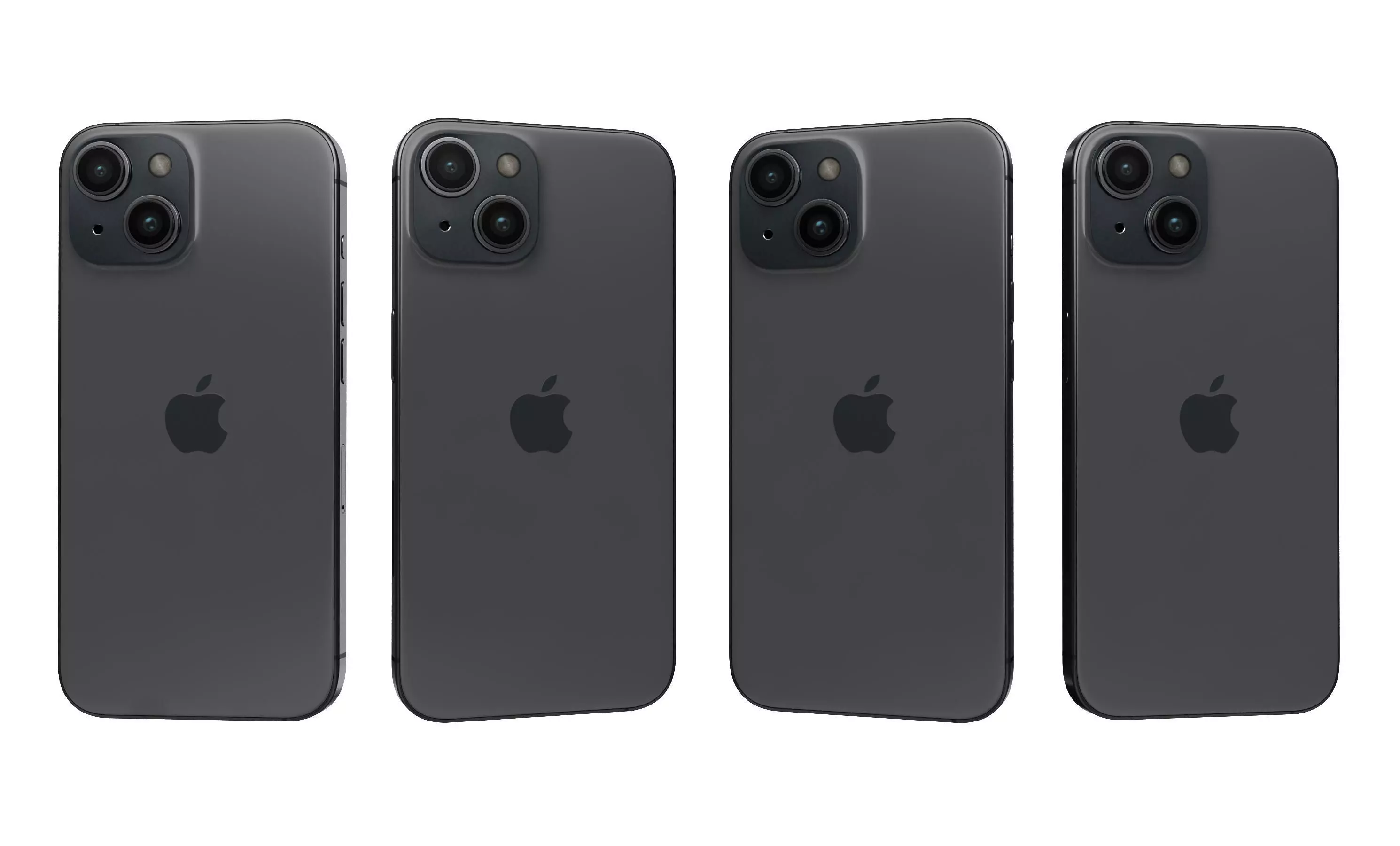 Apple iPhone 15 All Colors High Poly 3D model_8