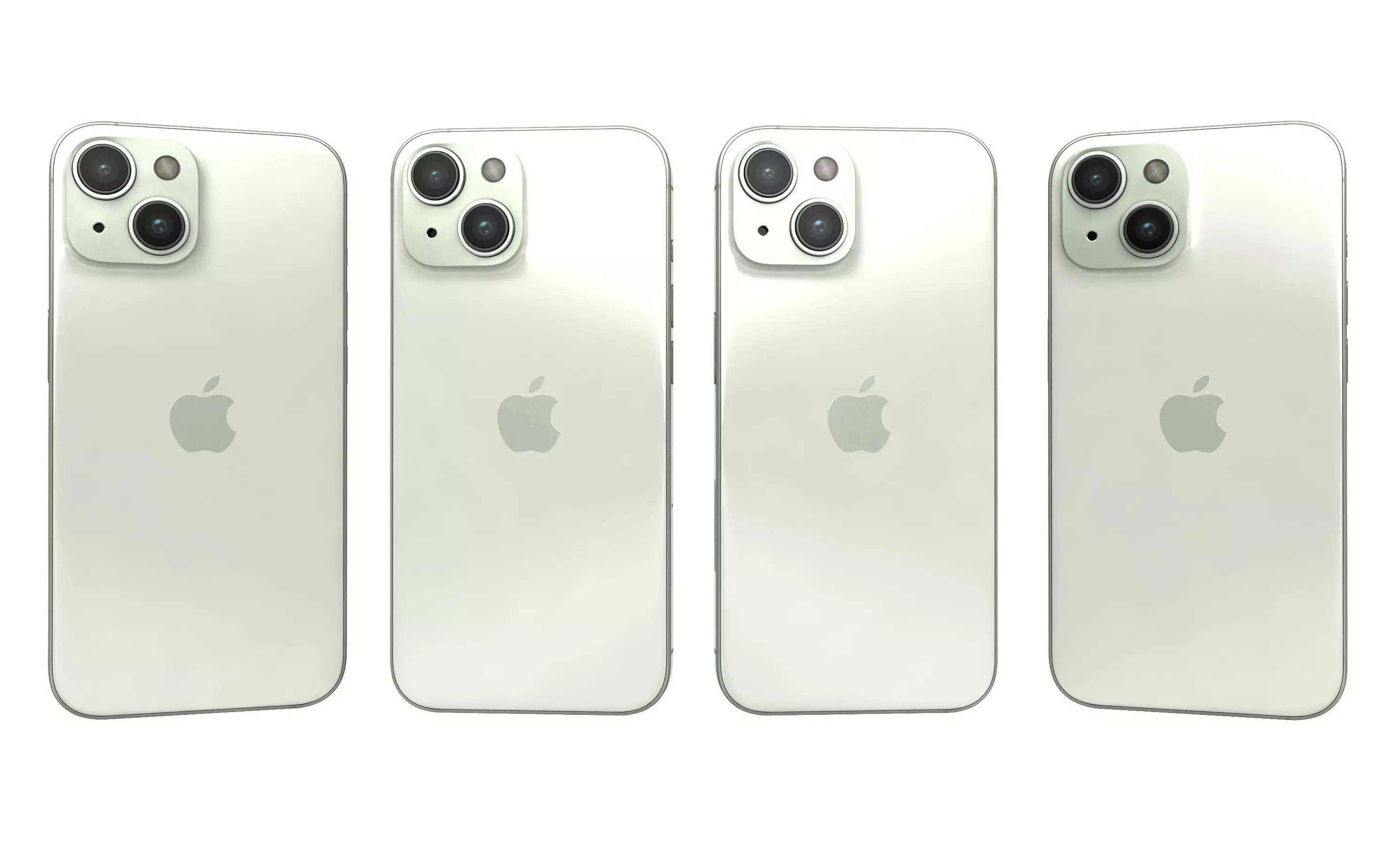 Apple iPhone 15 All Colors High Poly 3D model_17