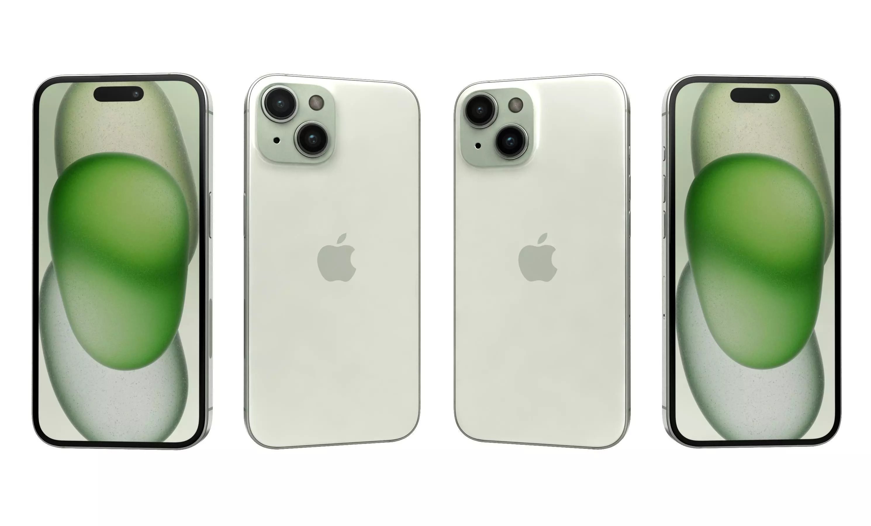 Apple iPhone 15 All Colors High Poly 3D model_18