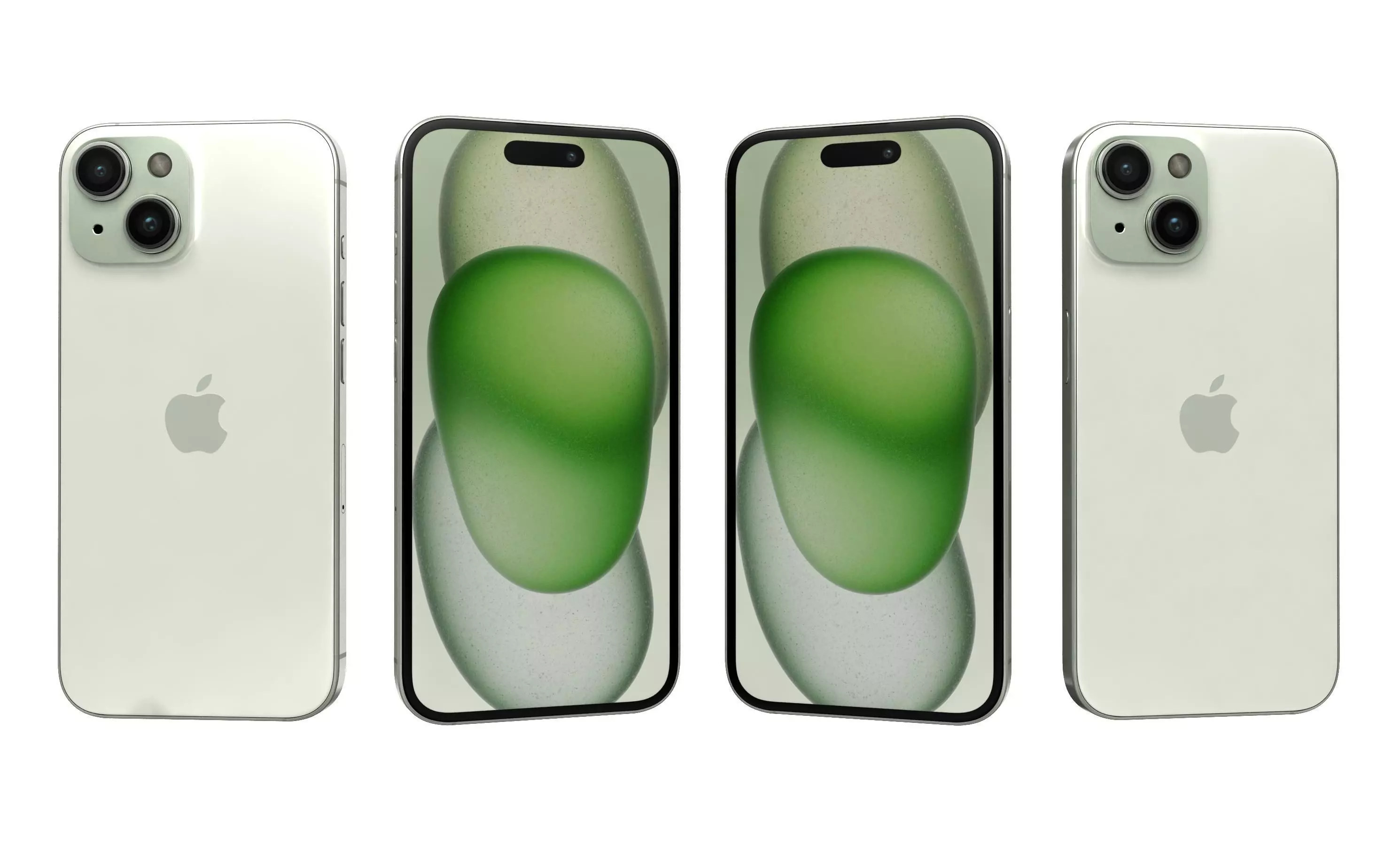 Apple iPhone 15 All Colors High Poly 3D model_20