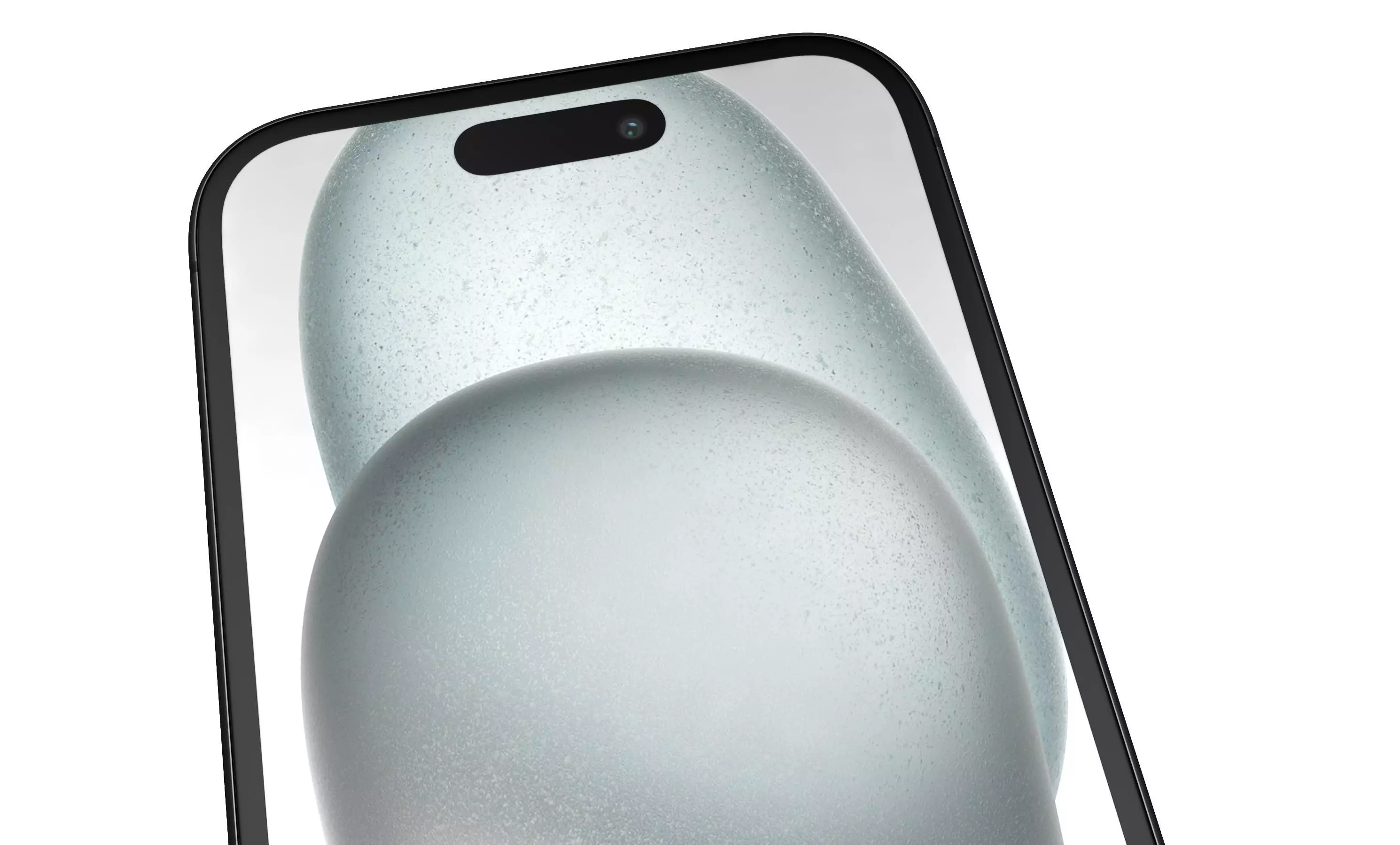 Apple iPhone 15 Black High Poly 3D model_8