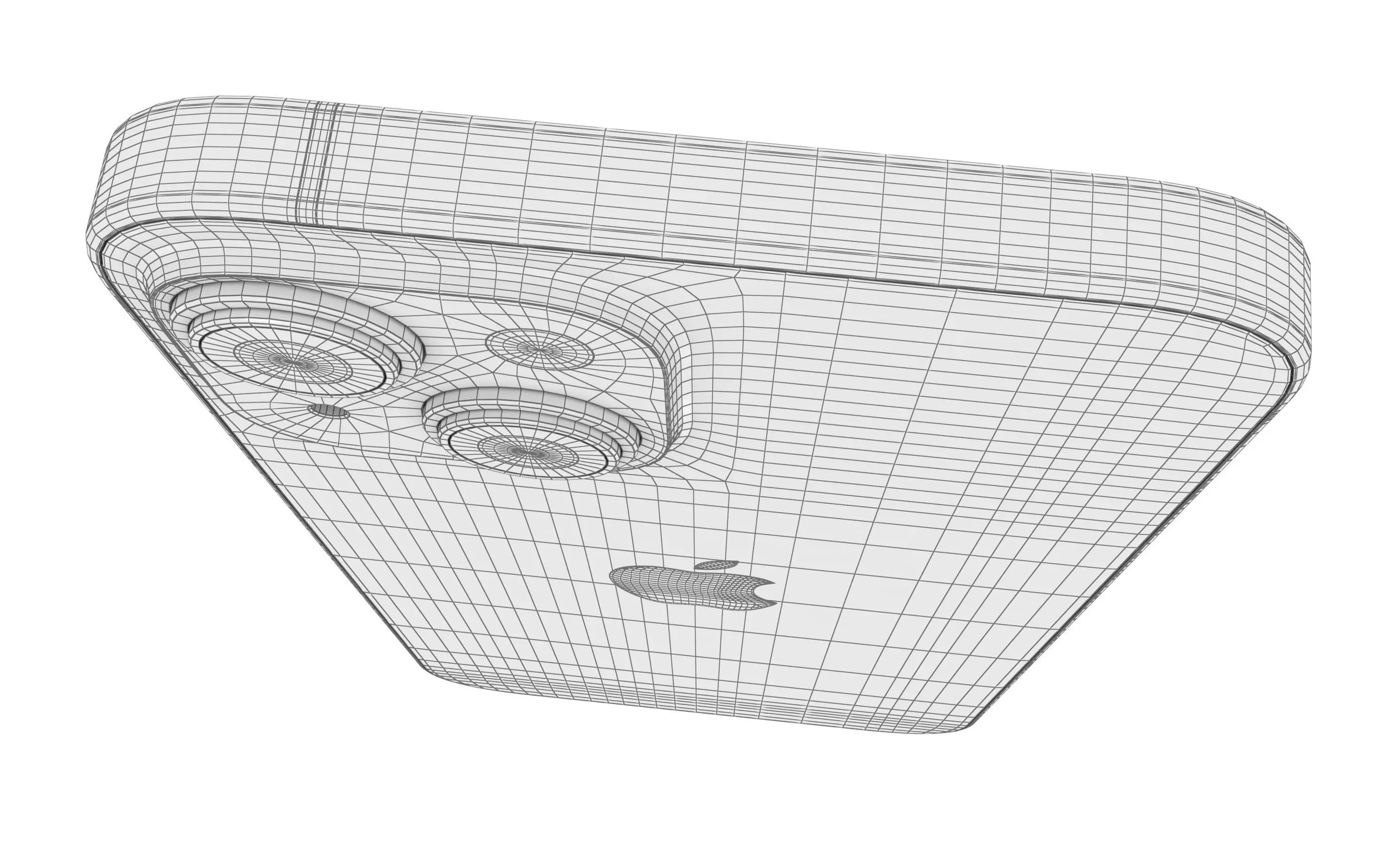 Apple iPhone 15 Black High Poly 3D model_14