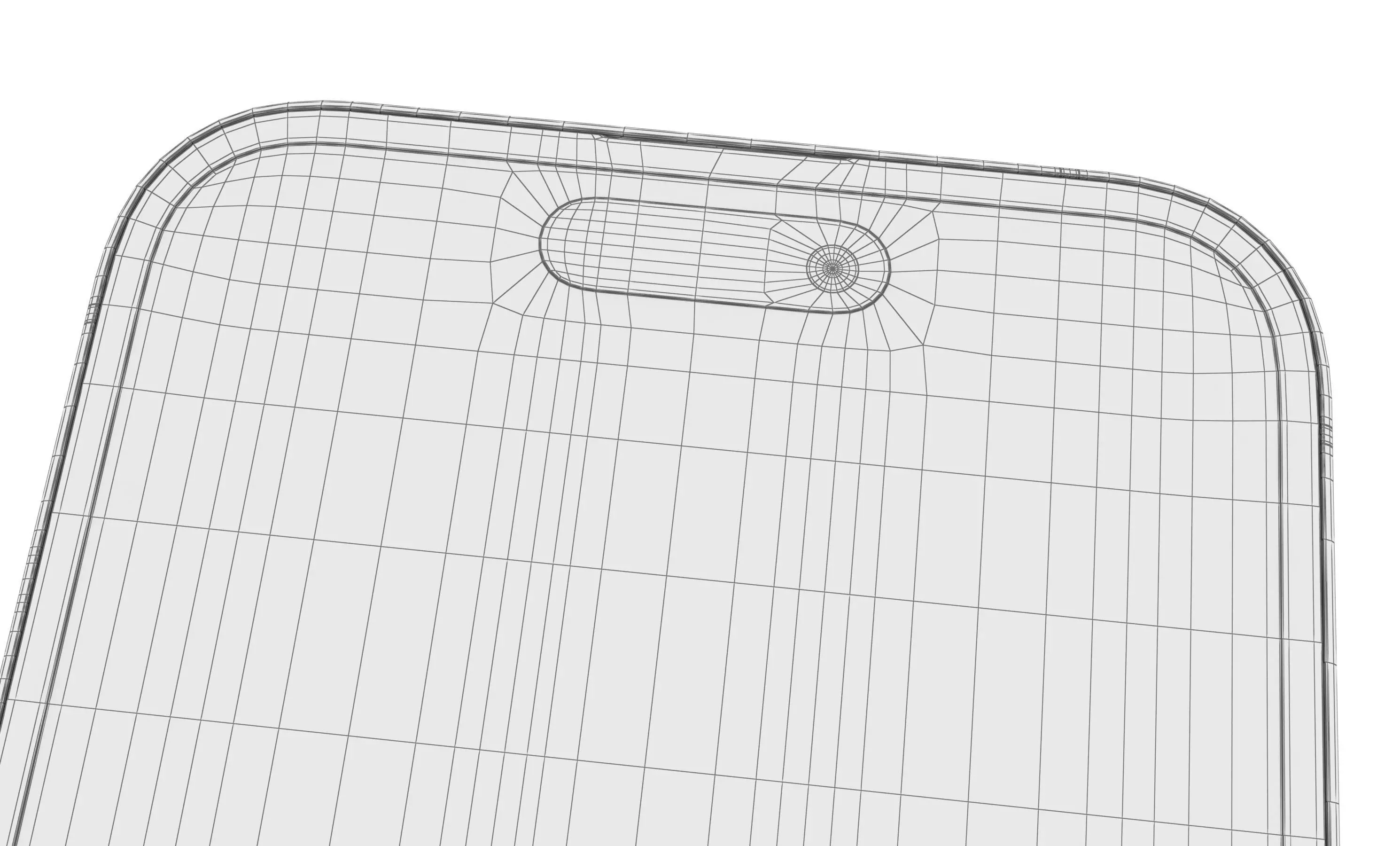 Apple iPhone 15 Black High Poly 3D model_18