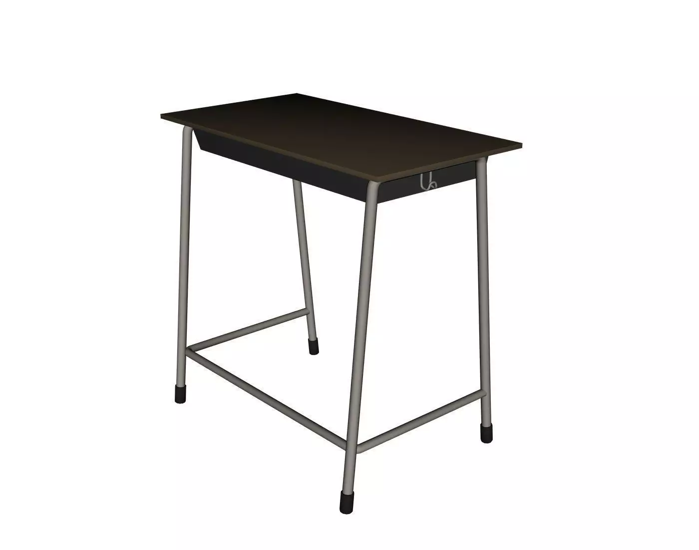 School Desk Free 3D model