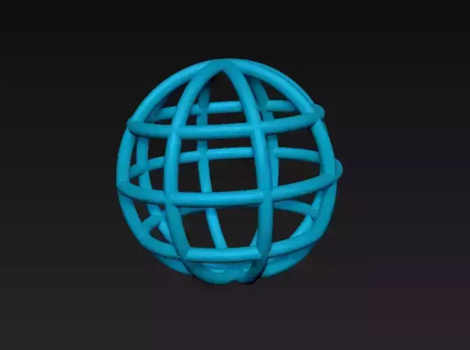Globe Wireframe