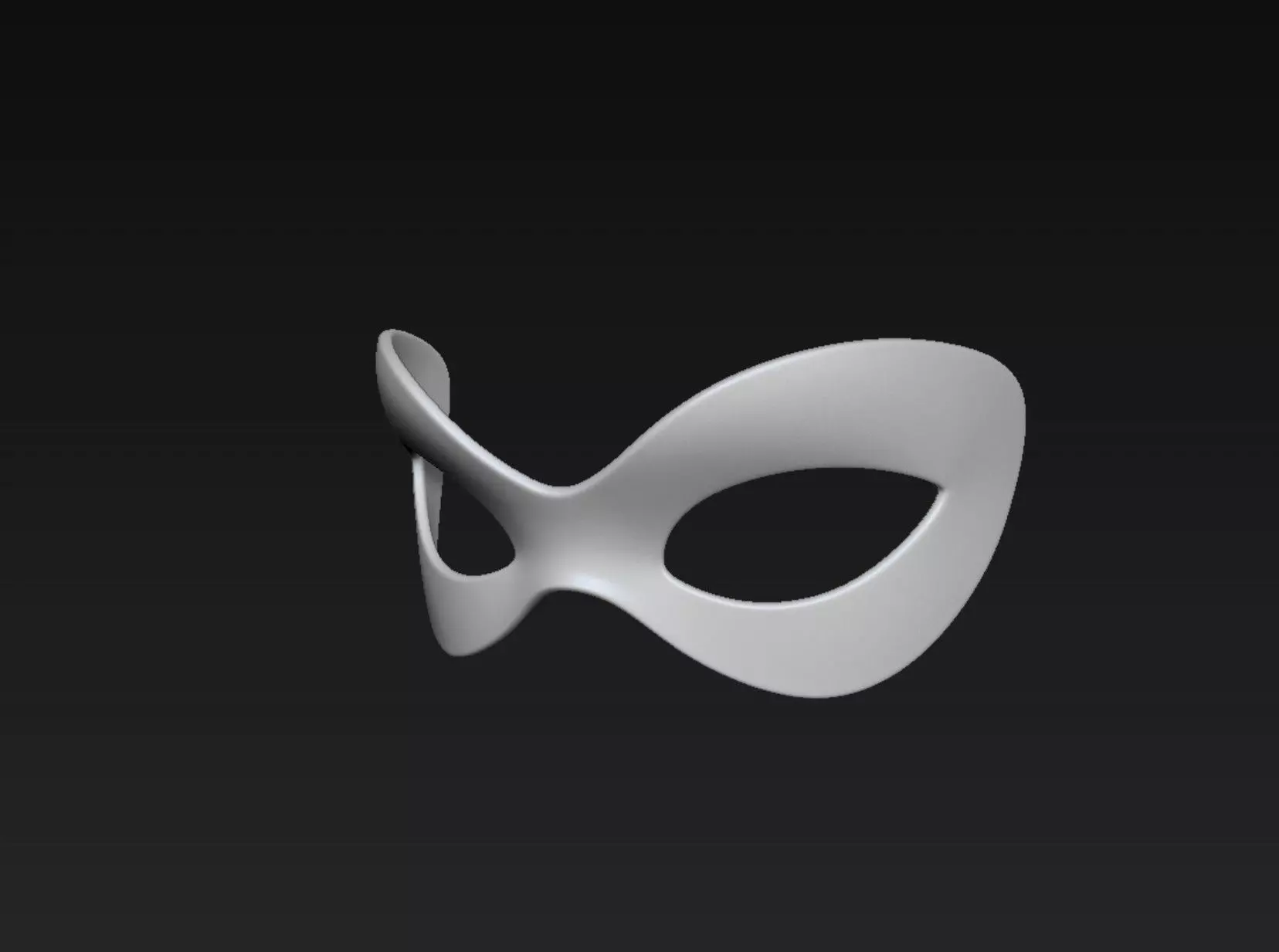 Woman Mask 3D print model