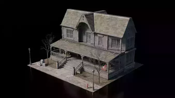 Dark Fantasy Building - Witch House