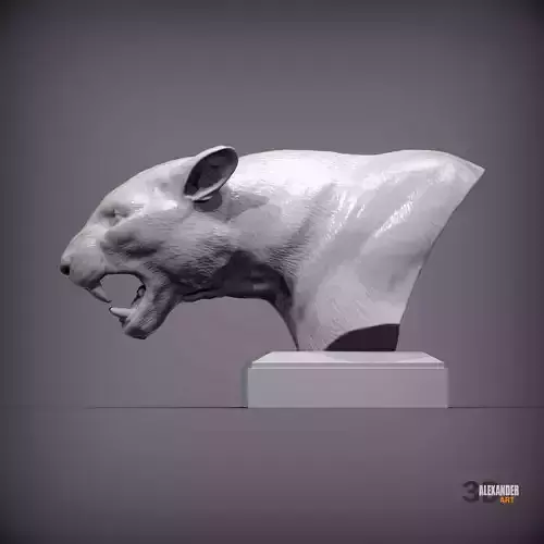 panther bust