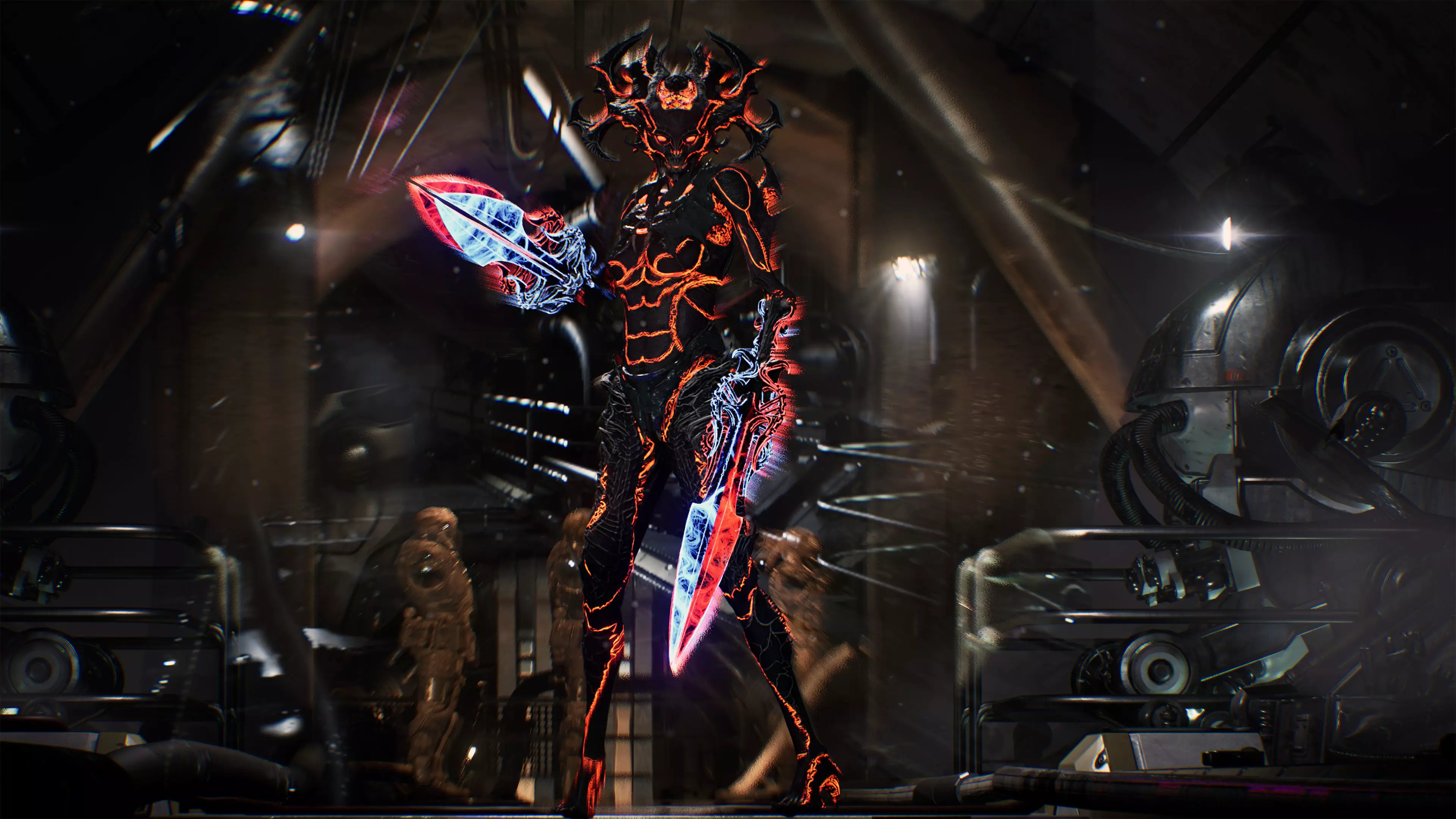 Alien 5 Remake Low-poly 3D model_7