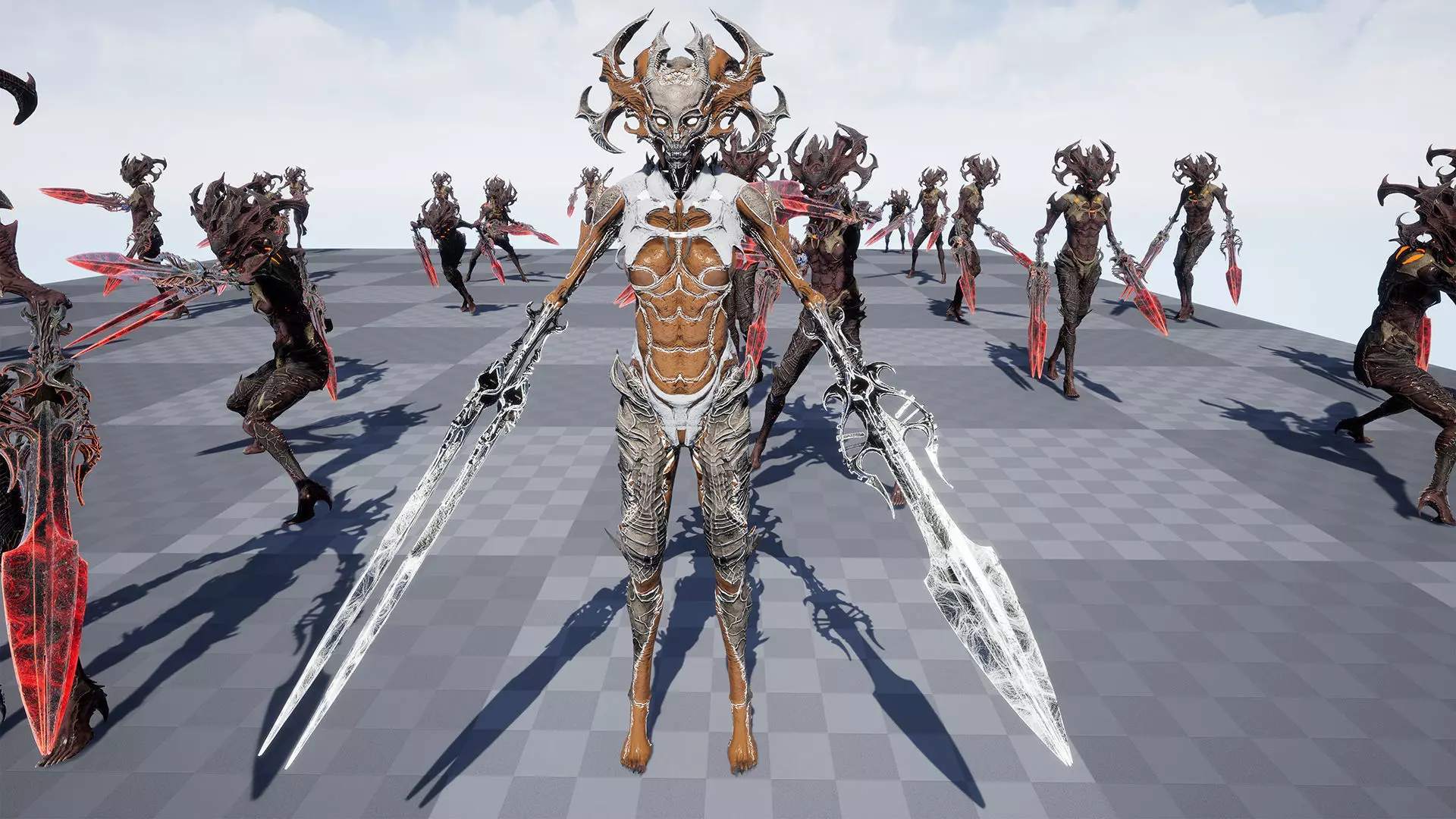 Alien 5 Remake Low-poly 3D model_12