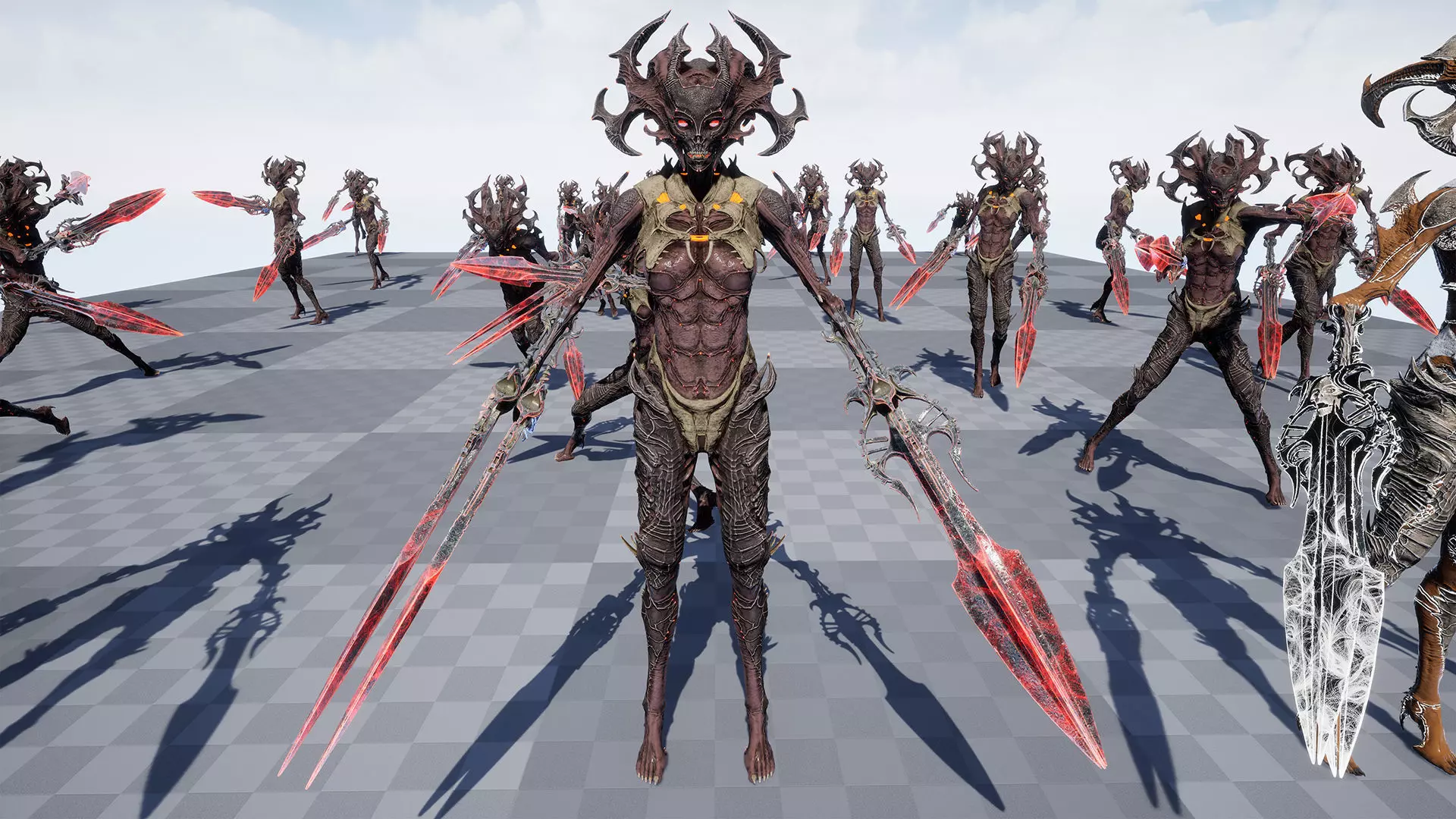 Alien 5 Remake Low-poly 3D model_14