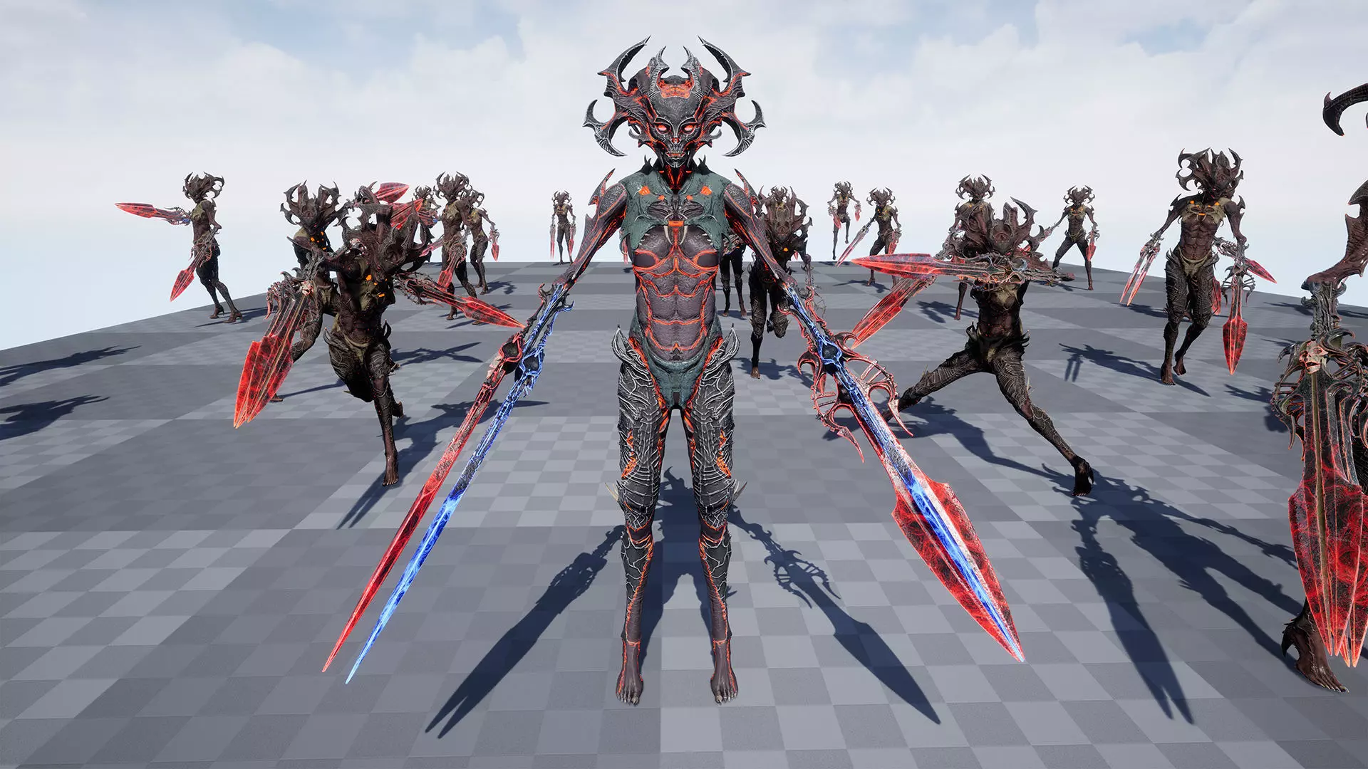 Alien 5 Remake Low-poly 3D model_13