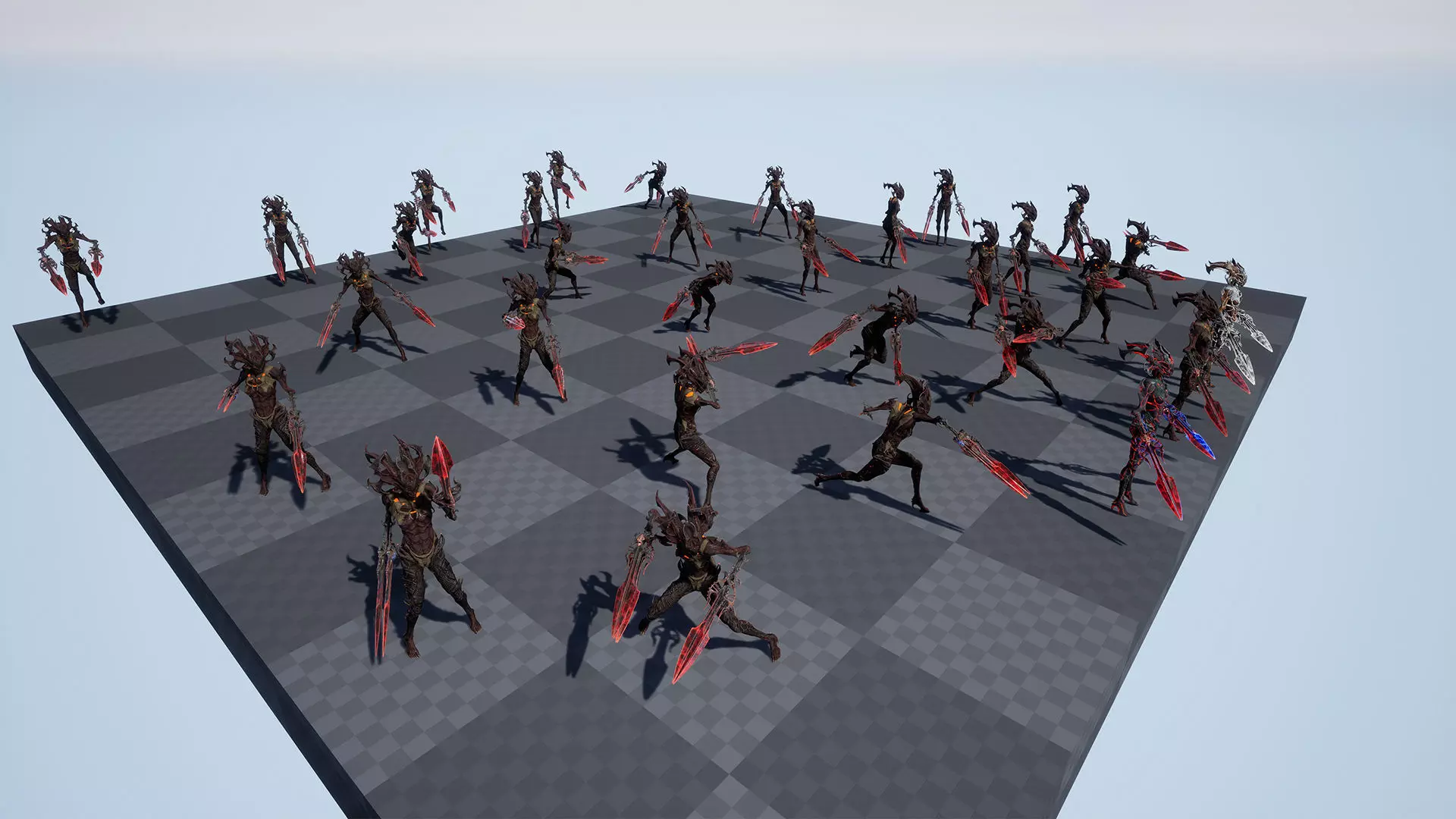 Alien 5 Remake Low-poly 3D model_15