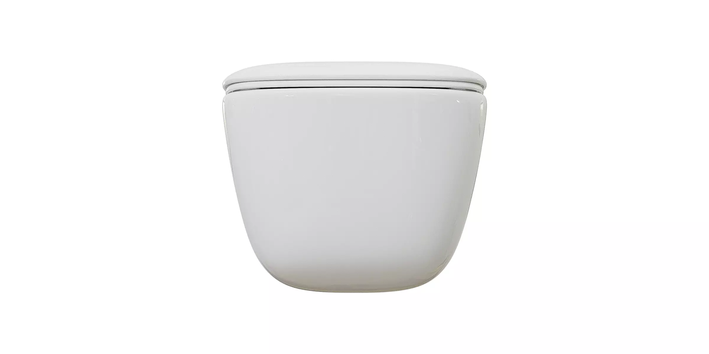 WC Era Wall Free low-poly 3D model_3