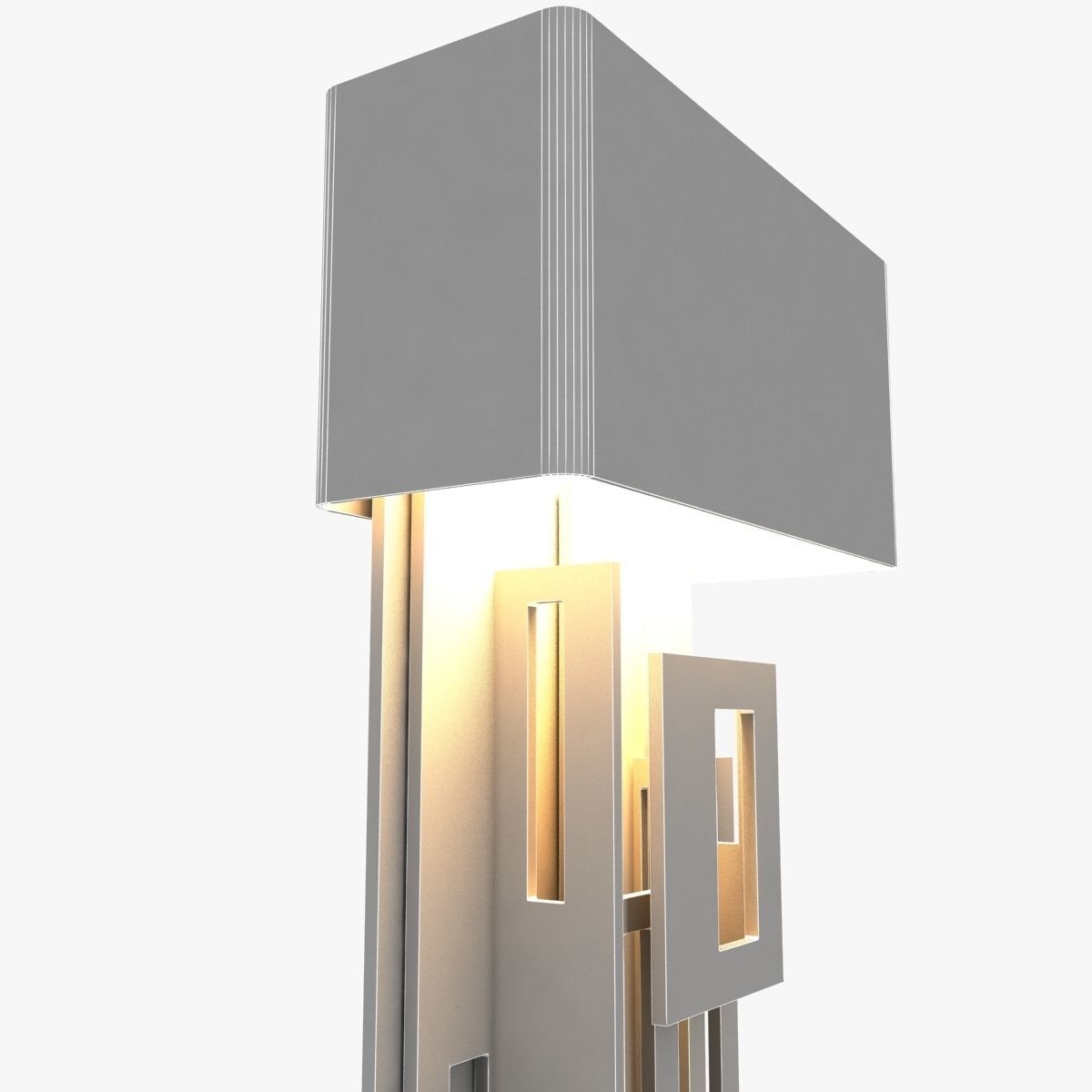 hubbardton forge Collage LED Sconce 3D model_9