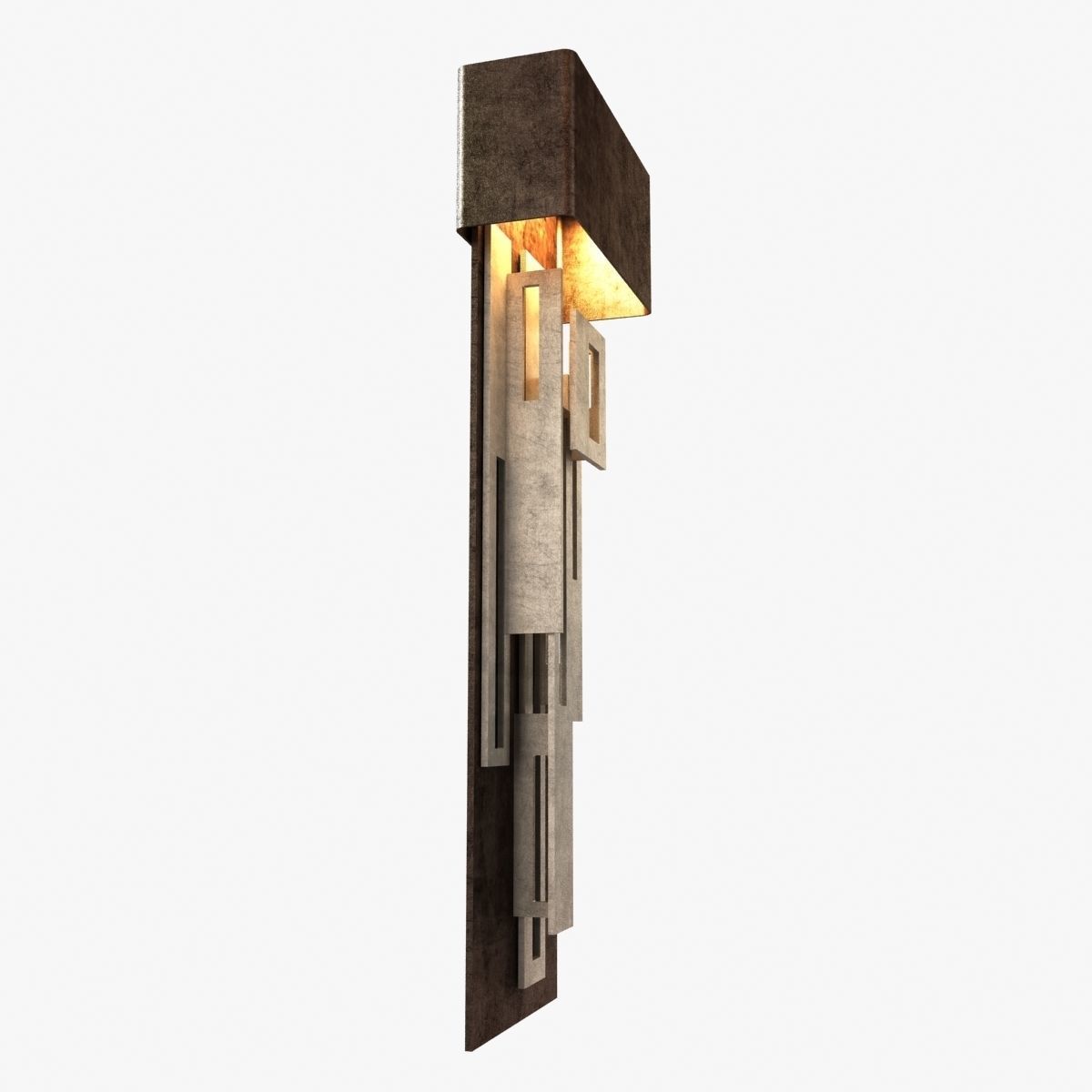 hubbardton forge Collage LED Sconce 3D model_1