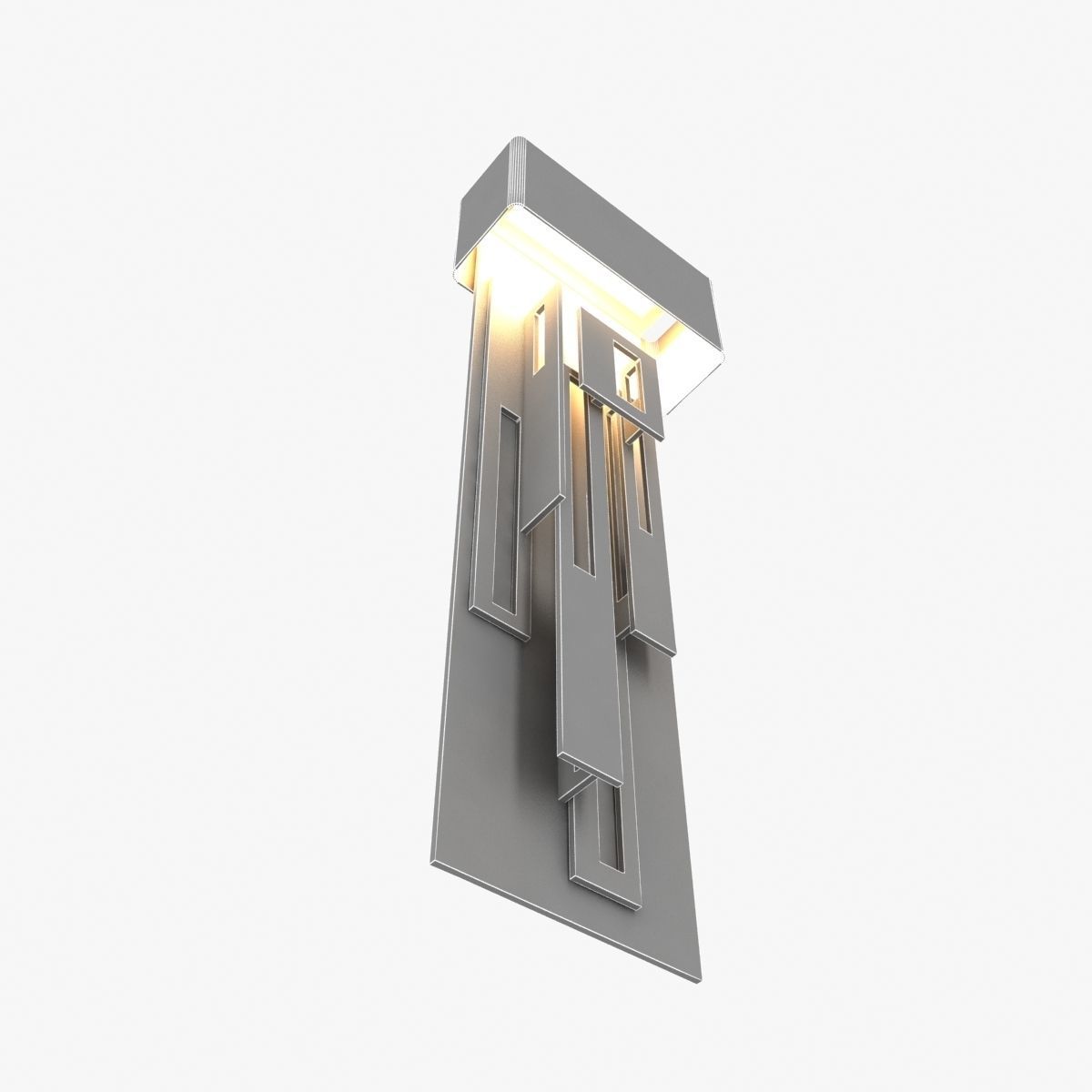 hubbardton forge Collage LED Sconce 3D model_2
