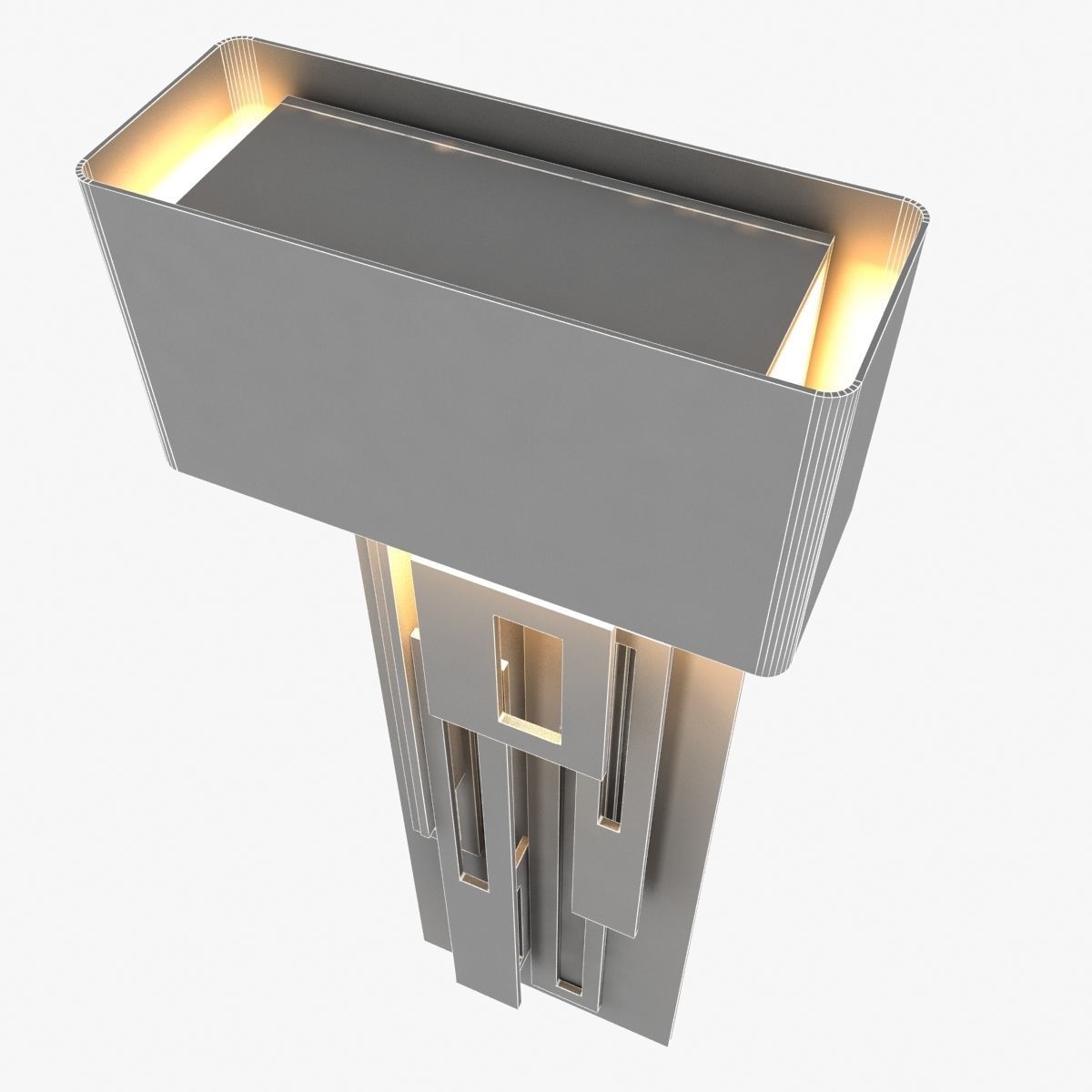 hubbardton forge Collage LED Sconce 3D model_8