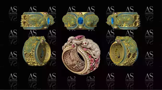 exclusive bracelet and kda stl and 3dm