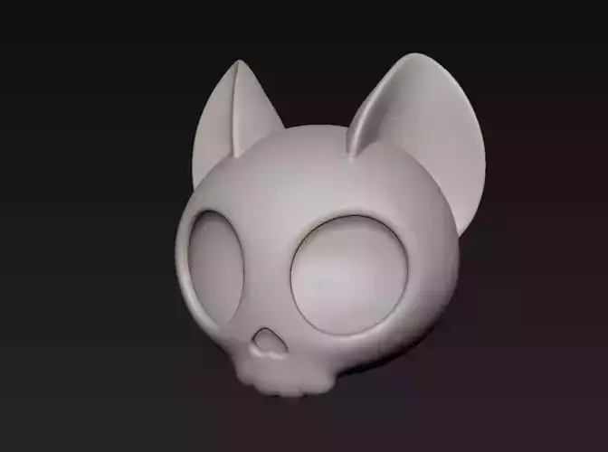 Cat Skull