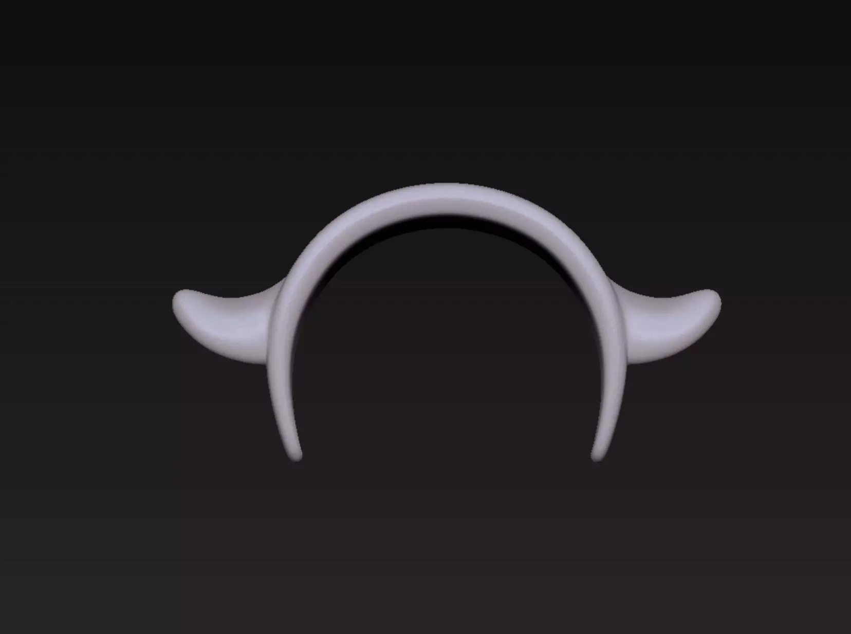 Sheep Headband 3D print model_3