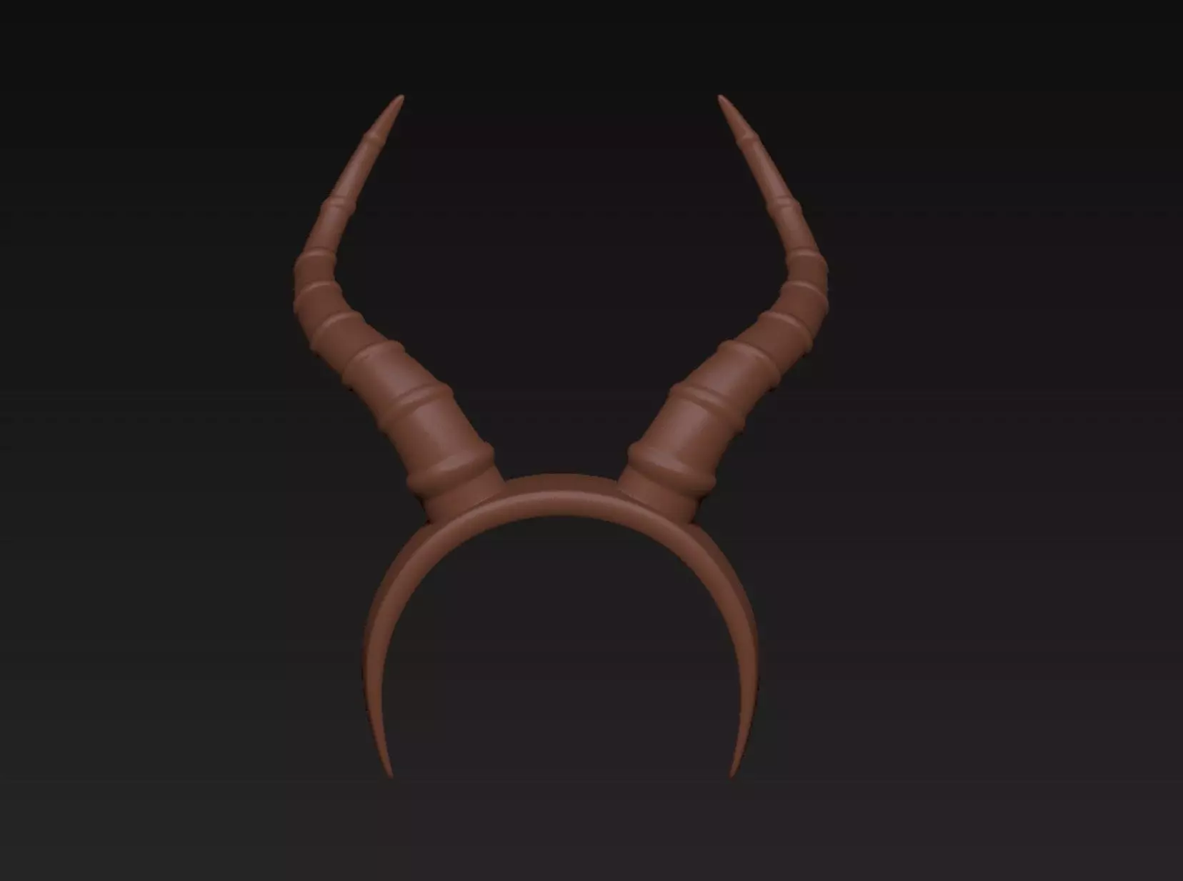 Antelope Headband 3D print model_1