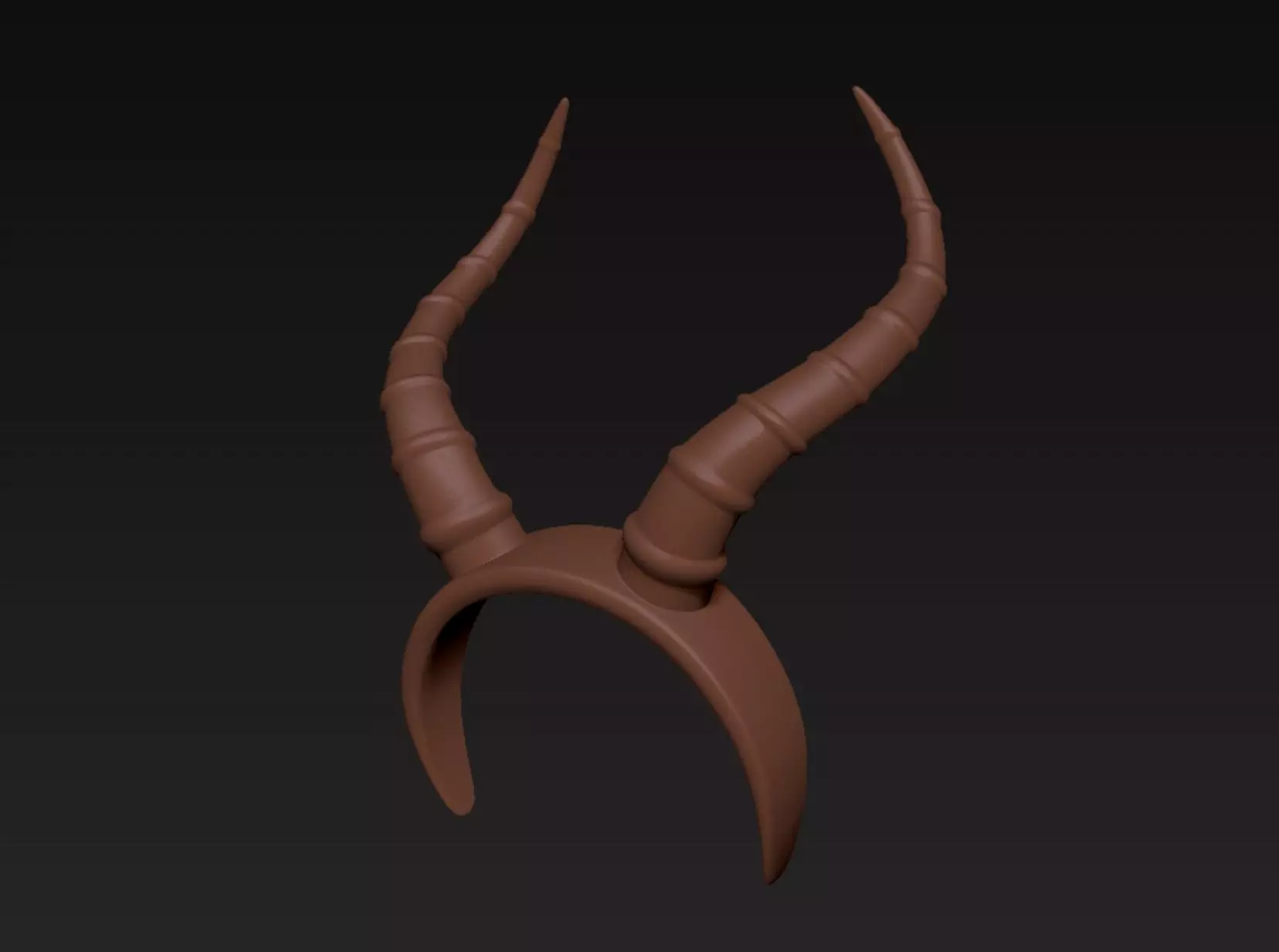 Antelope Headband 3D print model_0