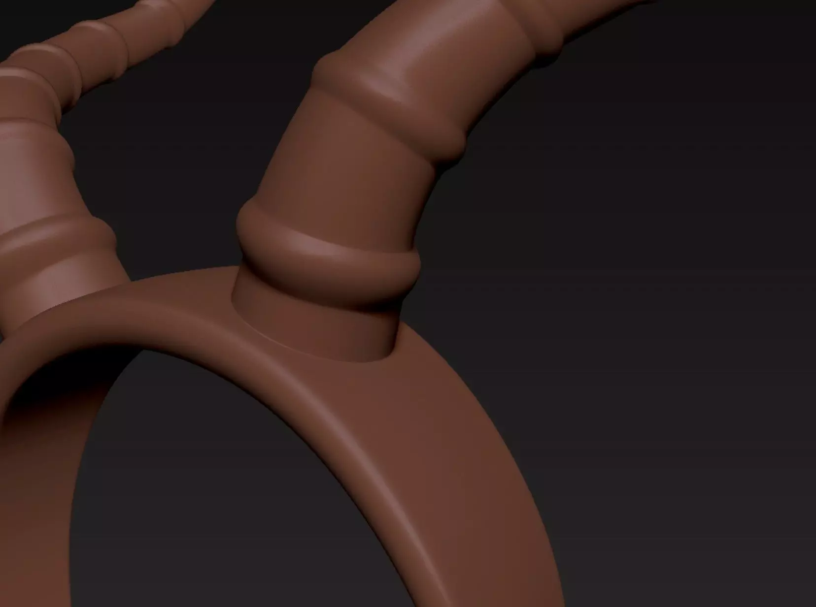 Antelope Headband 3D print model_6