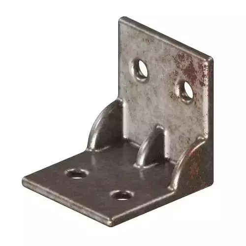 Rusty Square Corner Bracket