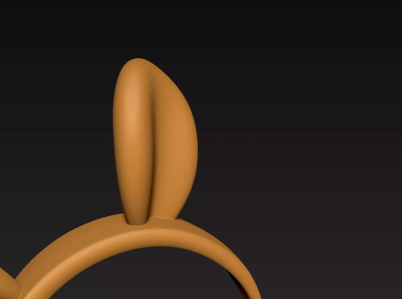 Ear Headband 3D print model_6