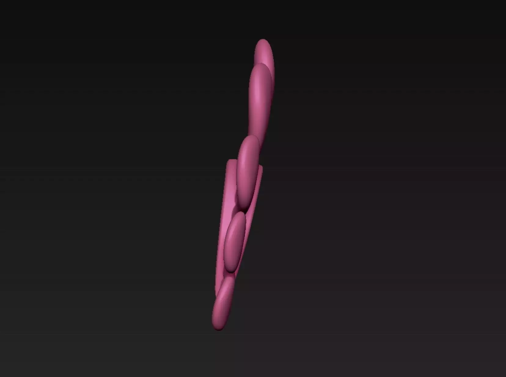 Flower Headband 3D print model_2