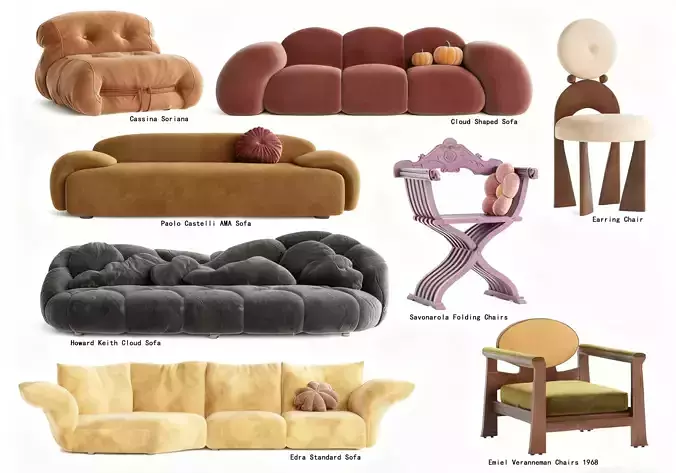 Creative sofa set
