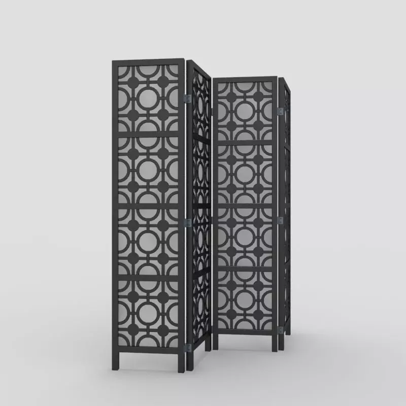Room Divider 05 3D model_0