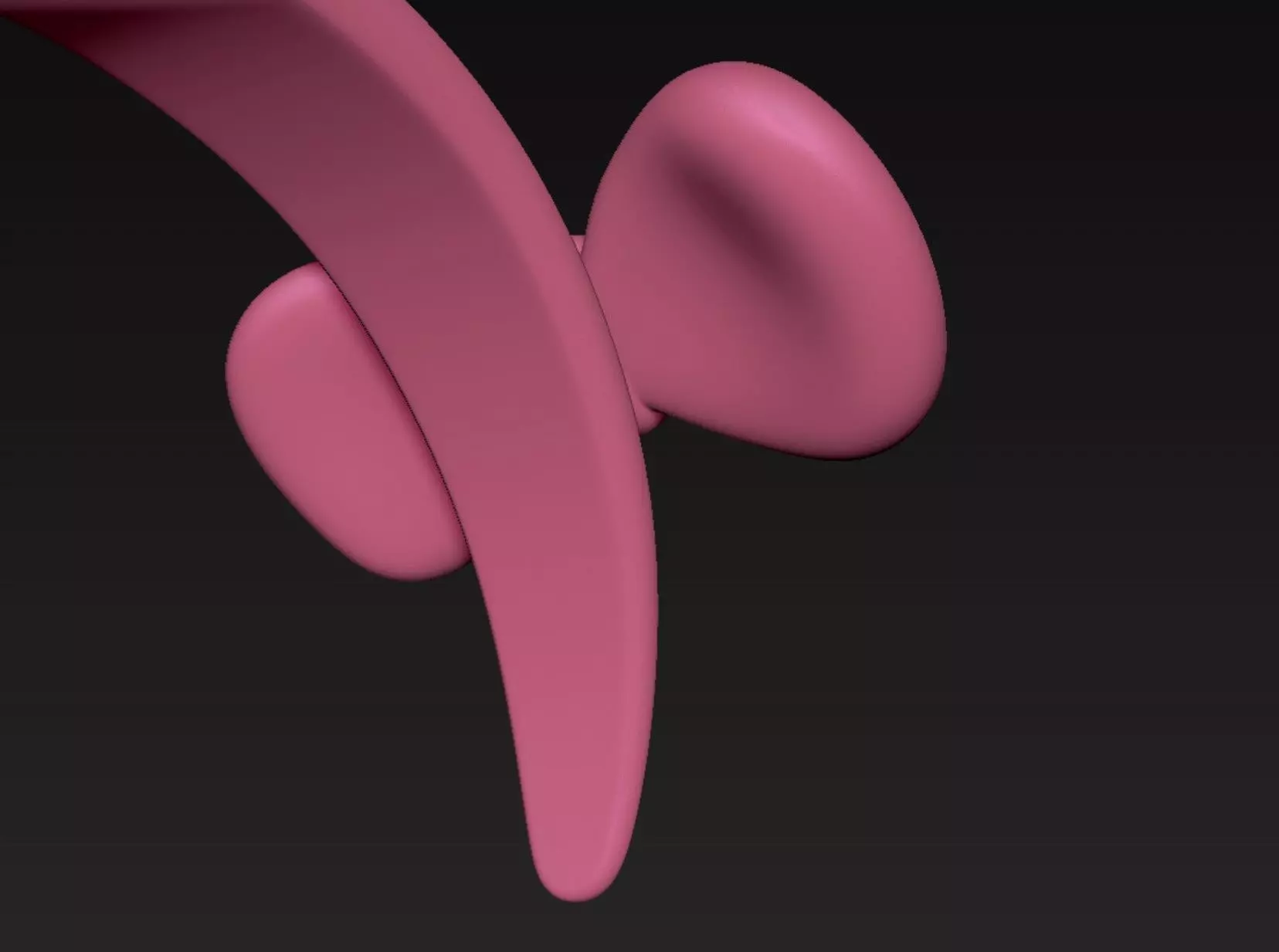 Bow Headband 3D print model_6