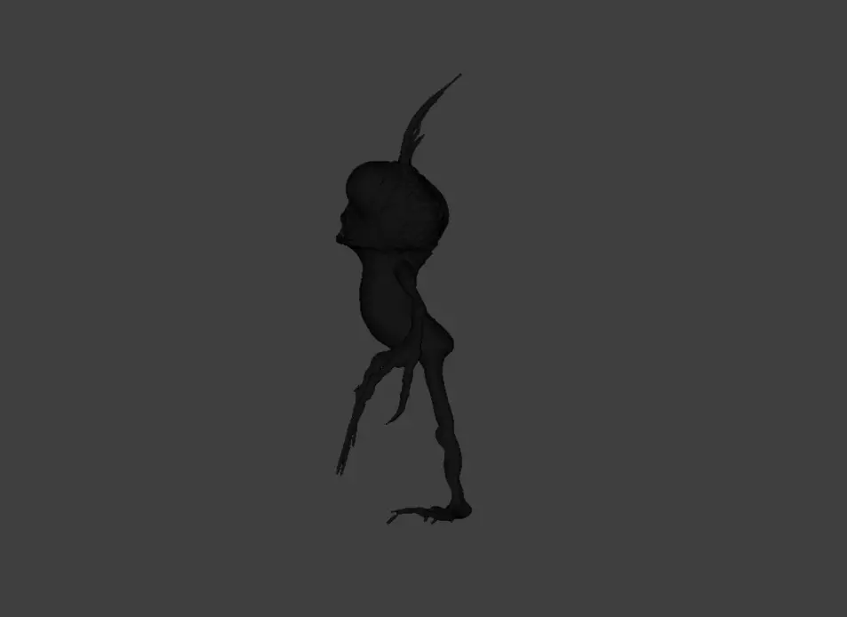 Goblin Gaze Low-poly 3D model_15