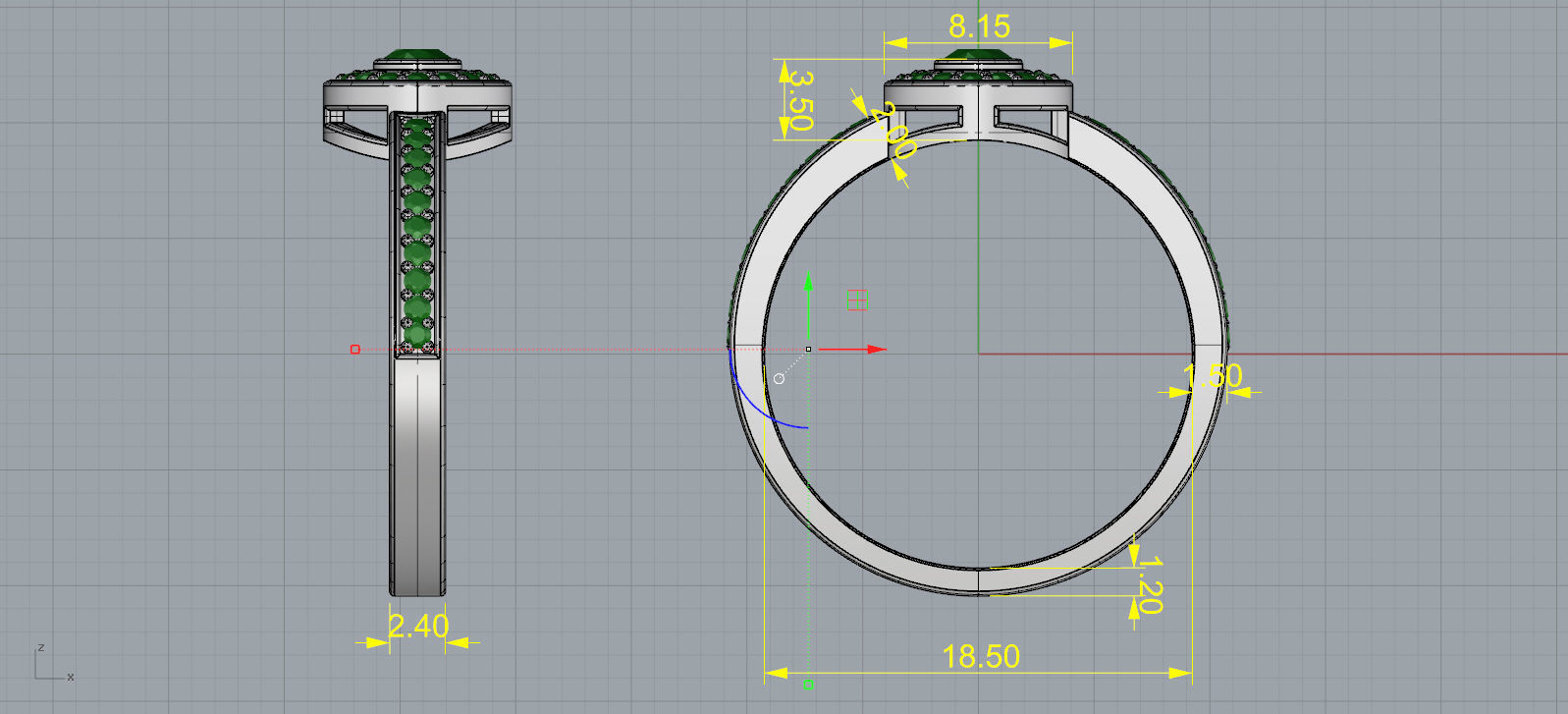 Ring 004 3D print model_7