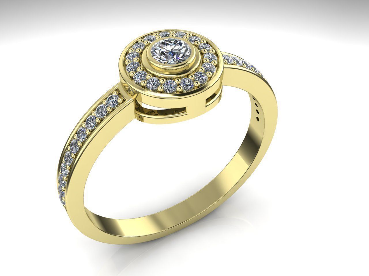 Ring 004 3D print model_4